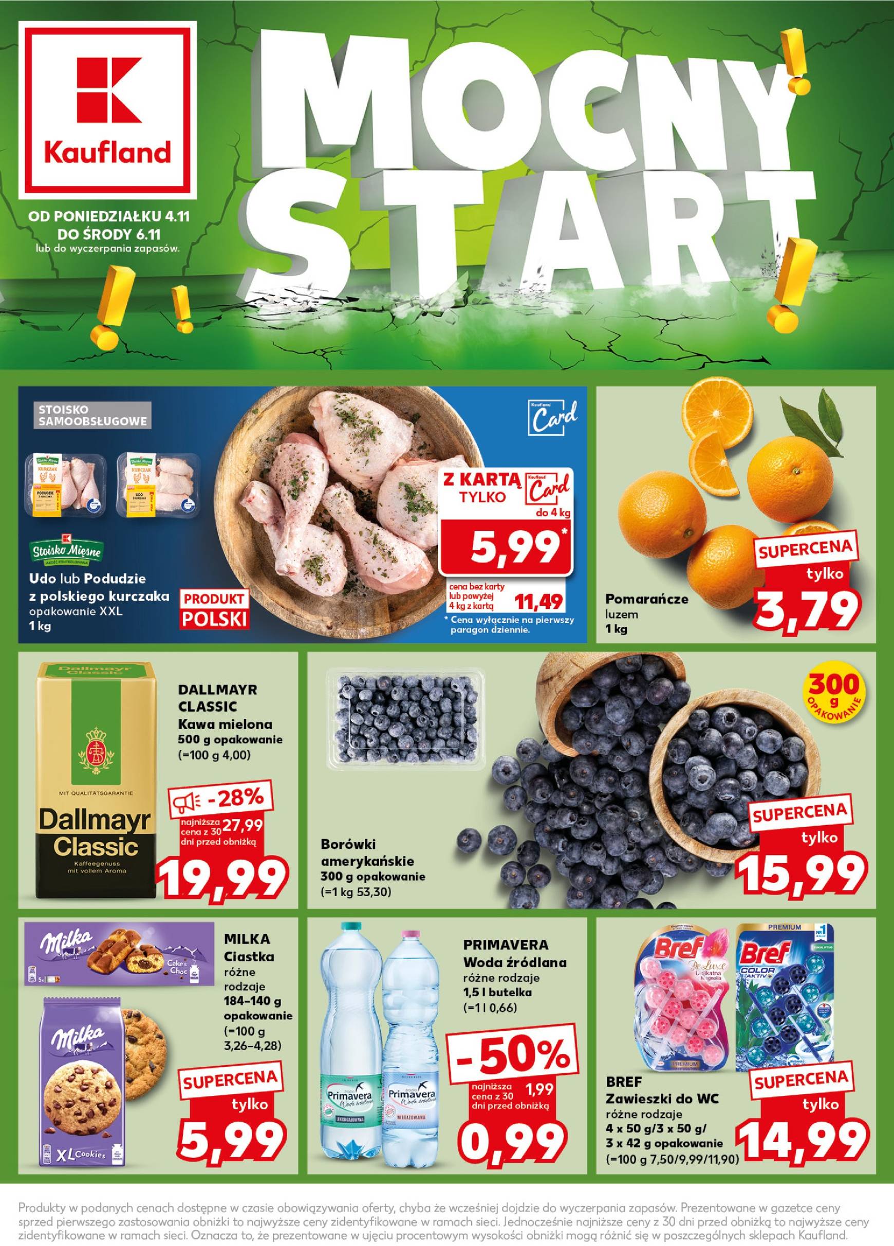 Kaufland - Mocny Start gazetka ważna od 04.11. - 06.11.