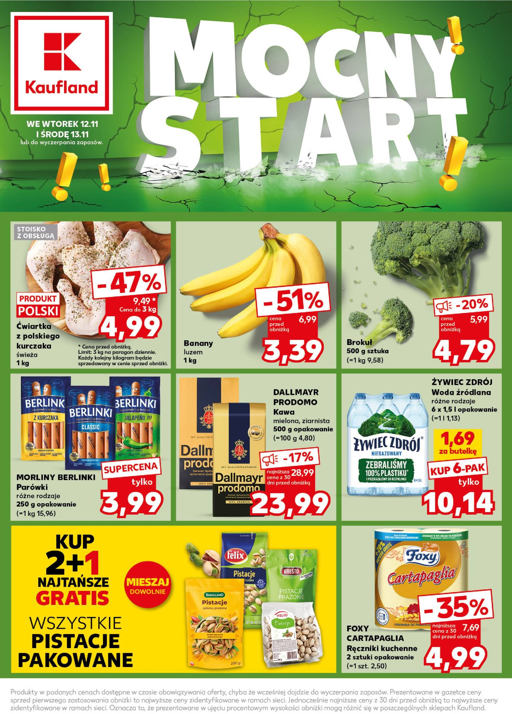 Kaufland - Mocny Start gazetka ważna od 12.11. - 13.11.