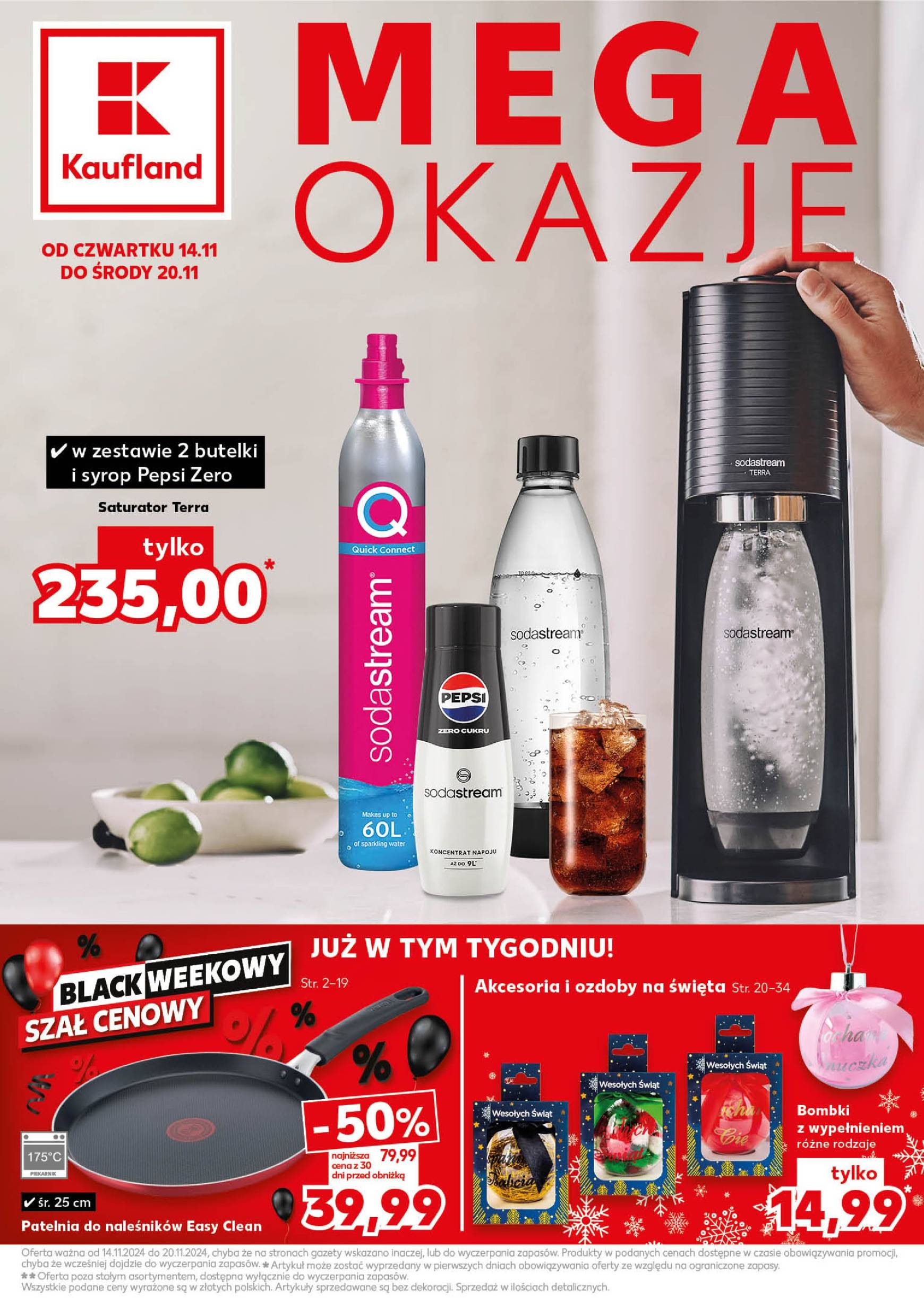 Kaufland - Mega Okazje gazetka ważna od 14.11. - 20.11.