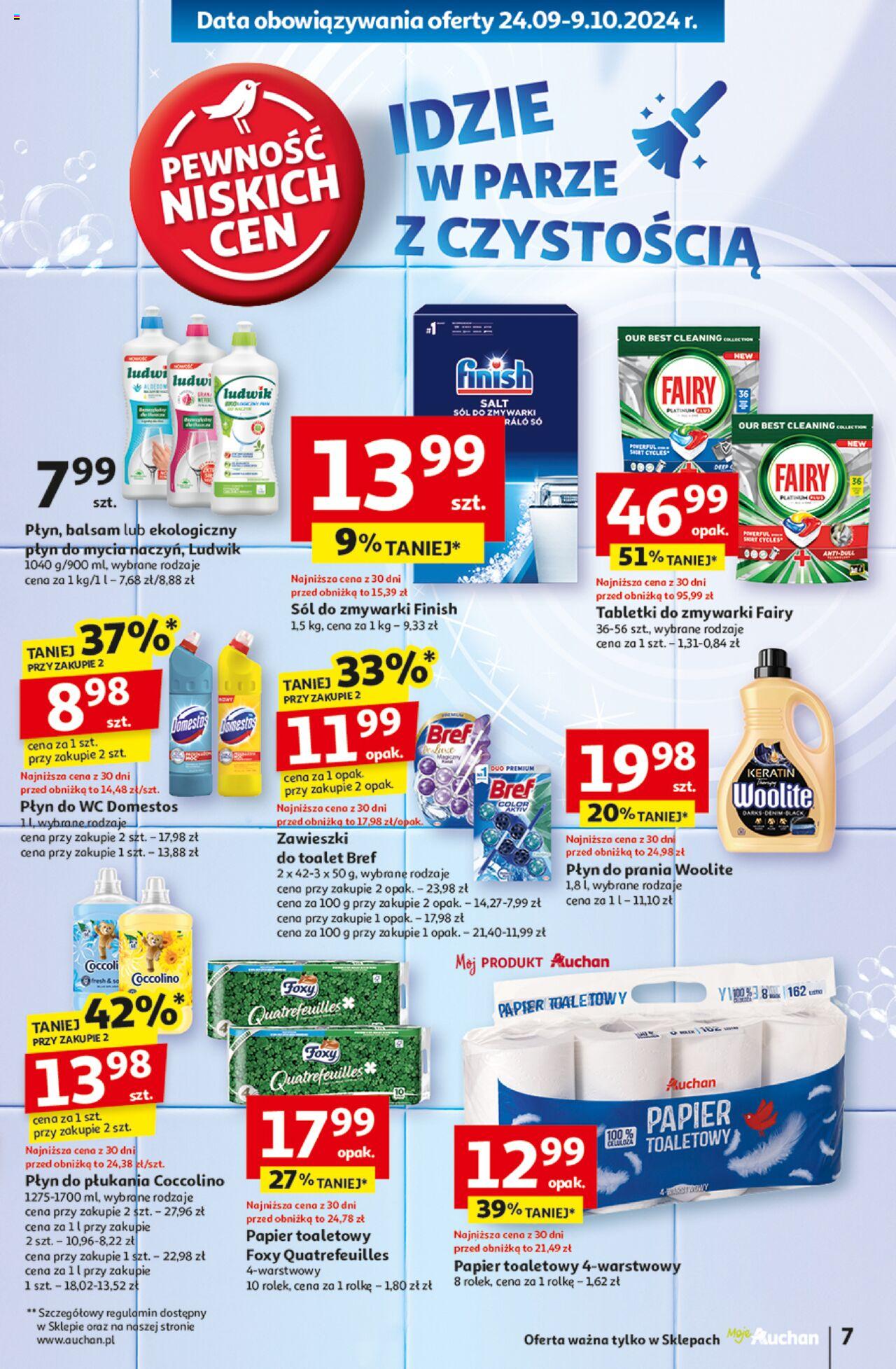 Auchan Gazetka - Pewność Niskich Cen PDF 03.10.2024 - 09.10.2024 9