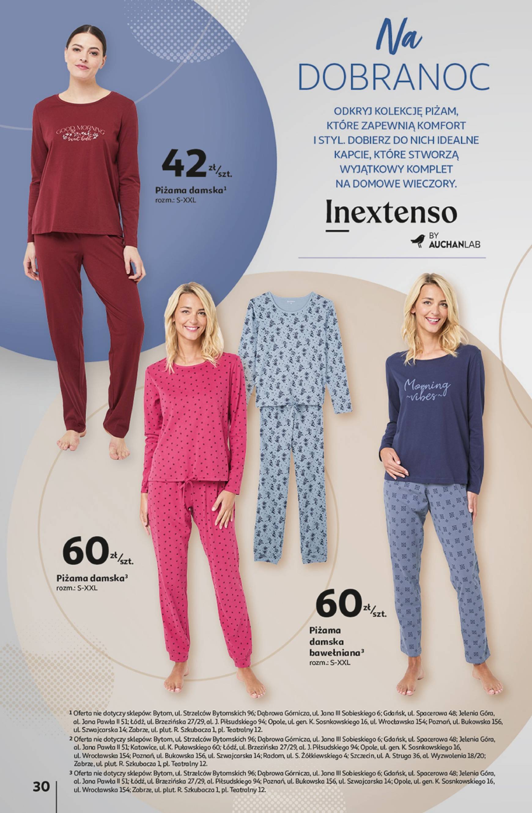 Auchan - Katalog Jesienne inspiracje Inextenso by AUCHANLAB gazetka ważna od 10.10. - 06.11. 30