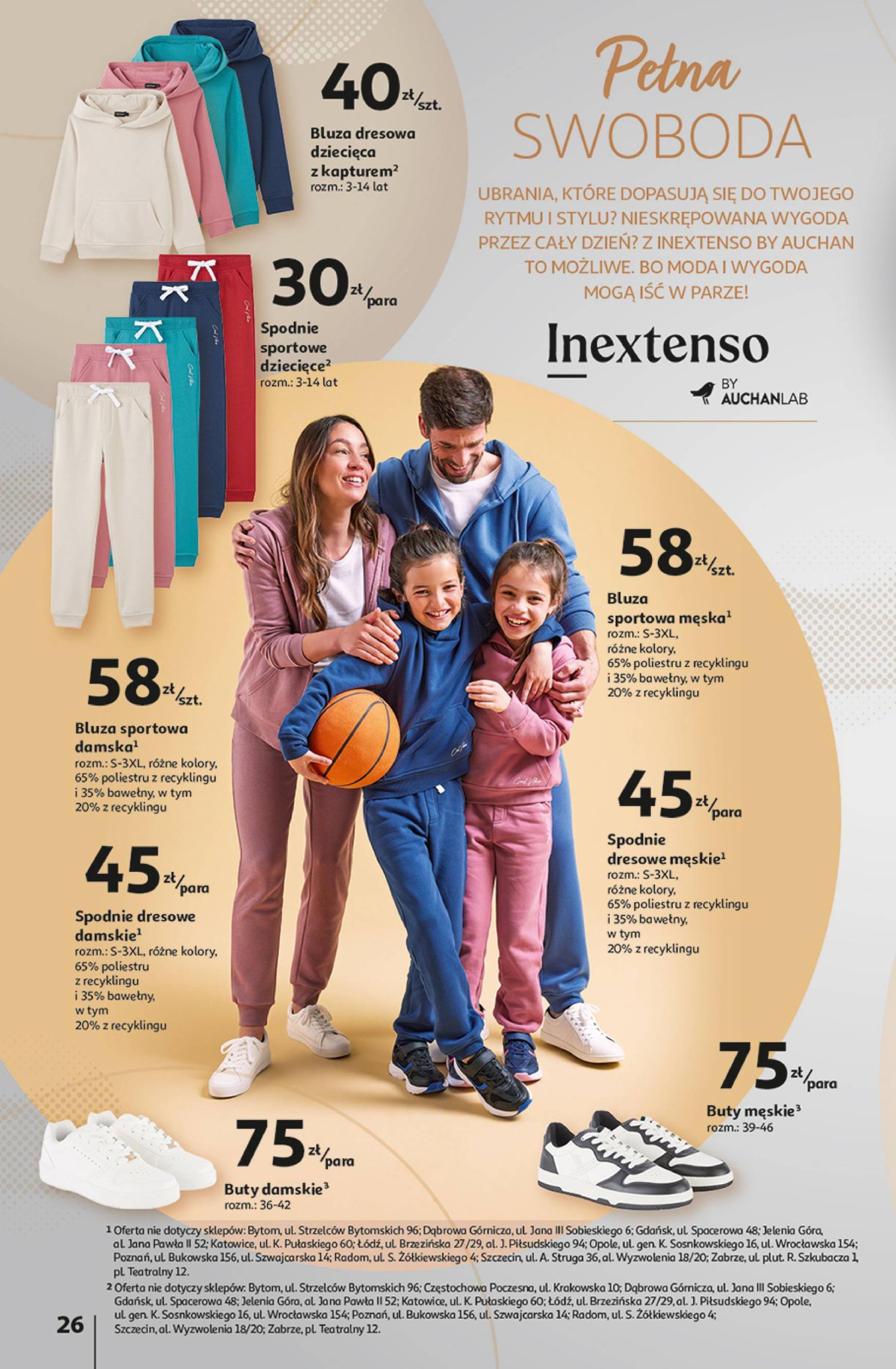 Auchan - Katalog Jesienne inspiracje Inextenso by AUCHANLAB gazetka ważna od 10.10. - 06.11. 26