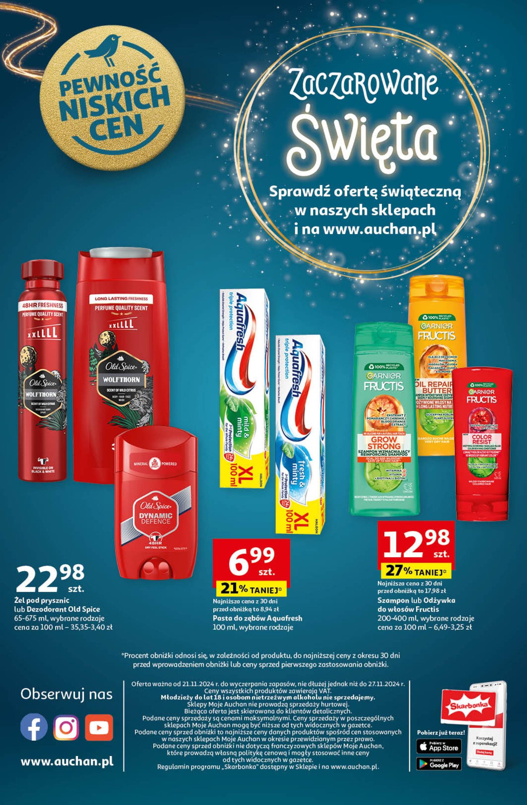 Moje Auchan gazetka ważna od 21.11. - 27.11. 10