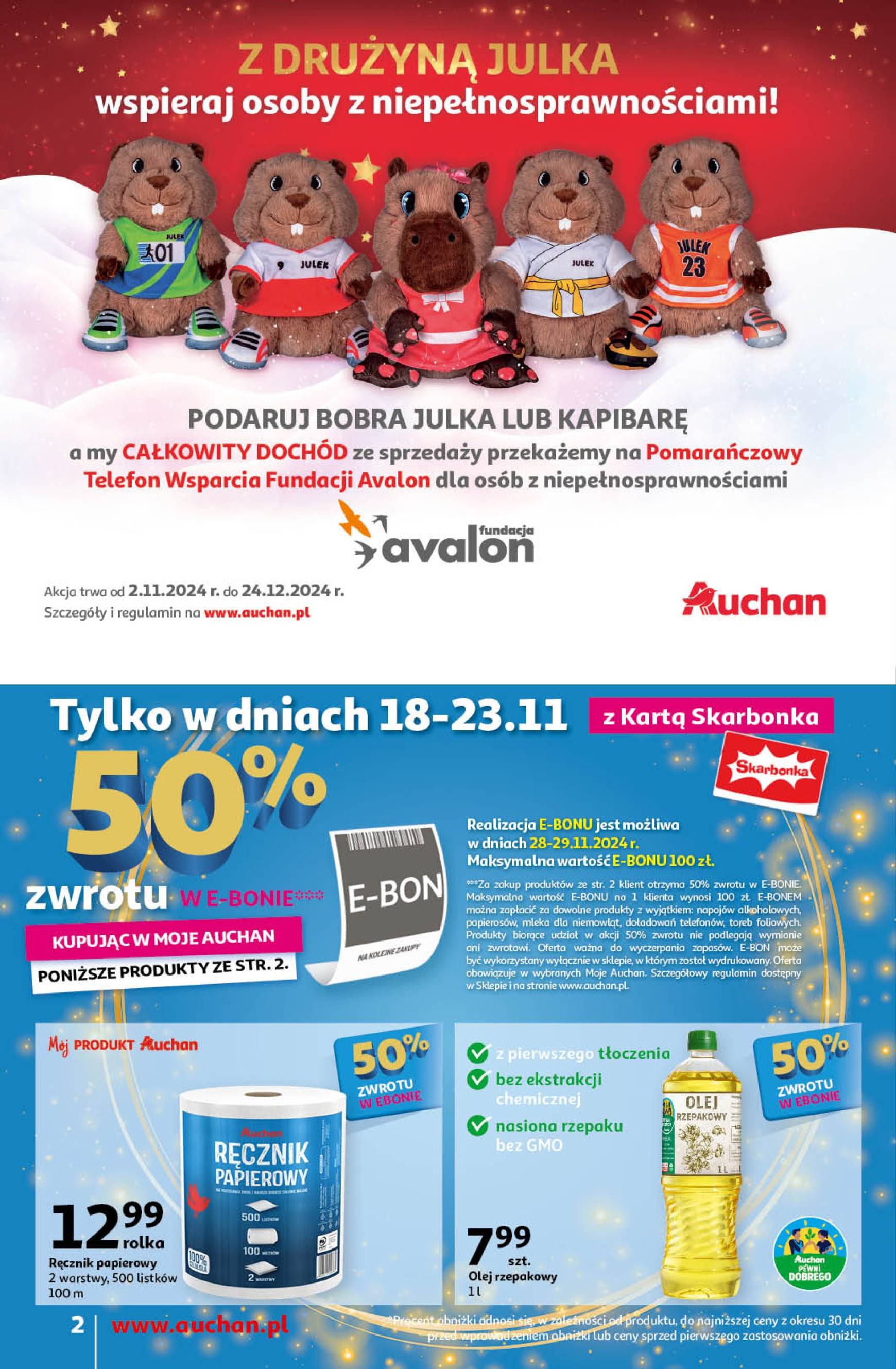 Moje Auchan gazetka ważna od 21.11. - 27.11. 2