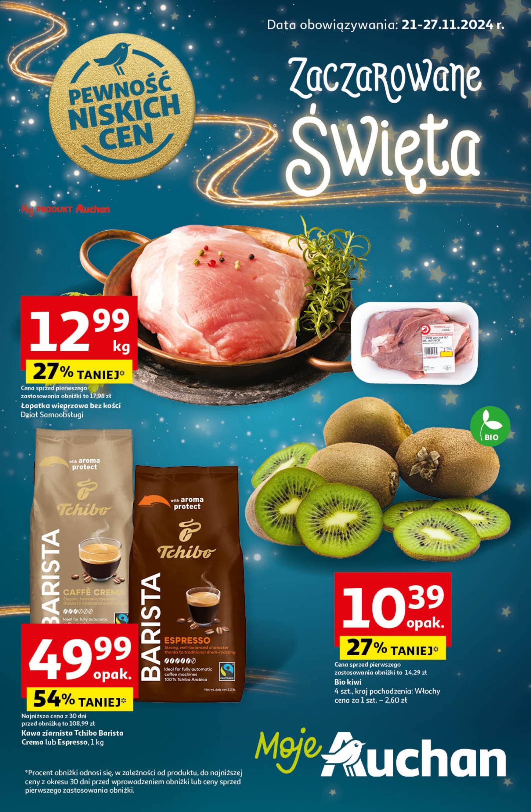 Moje Auchan gazetka ważna od 21.11. - 27.11.