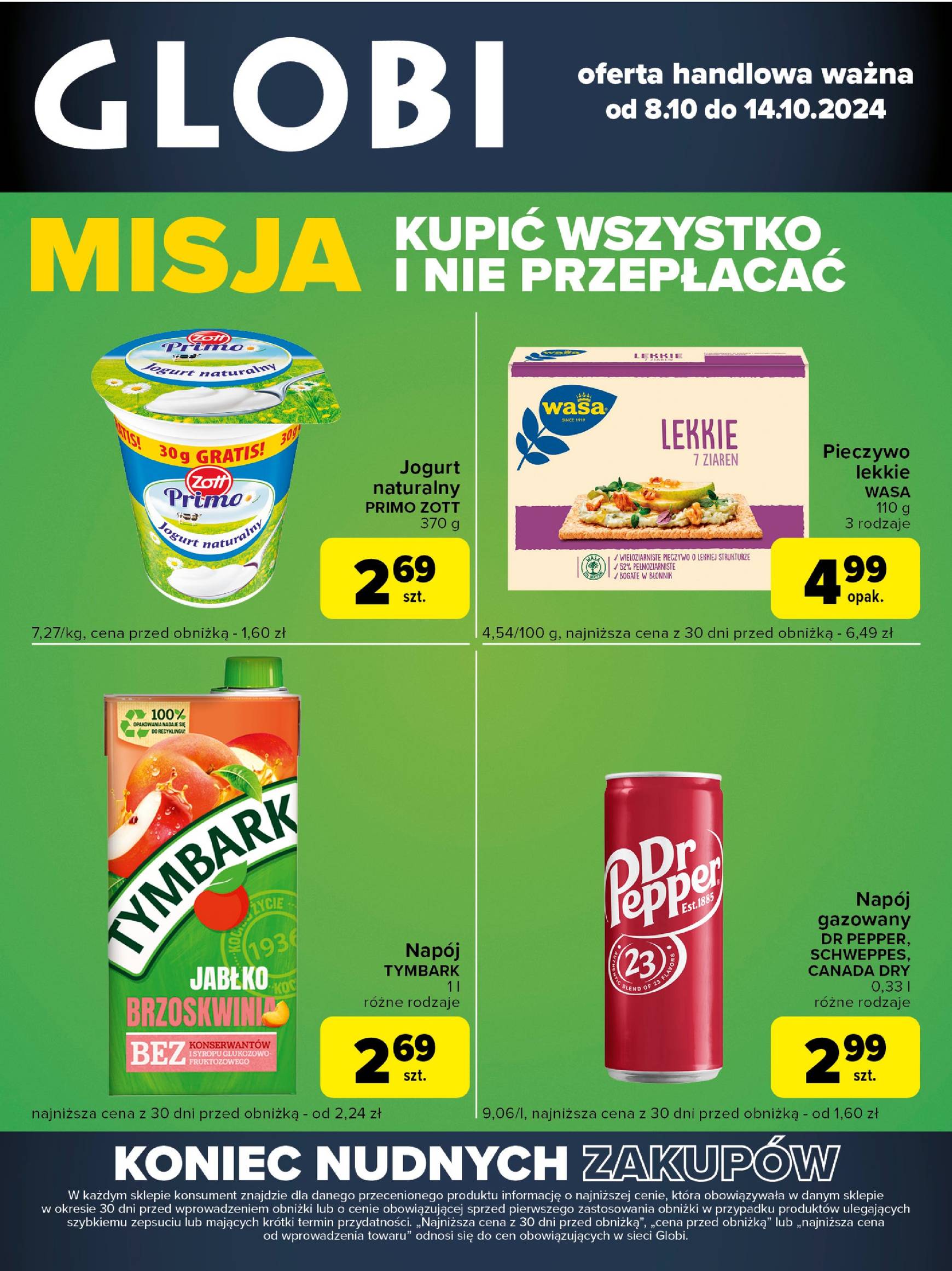 Carrefour Globi gazetka ważna od 08.10. - 14.10.