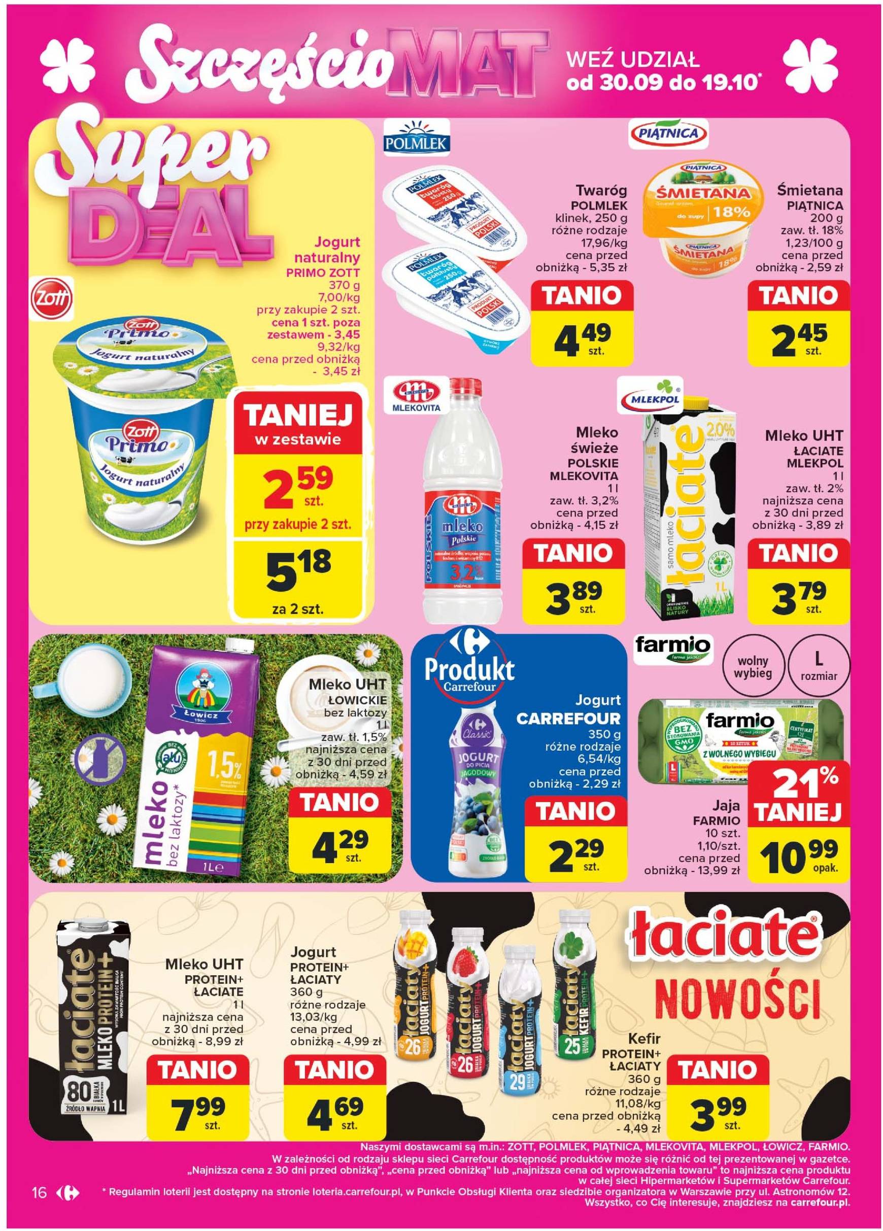 Carrefour gazetka ważna od 07.10. - 12.10. 16