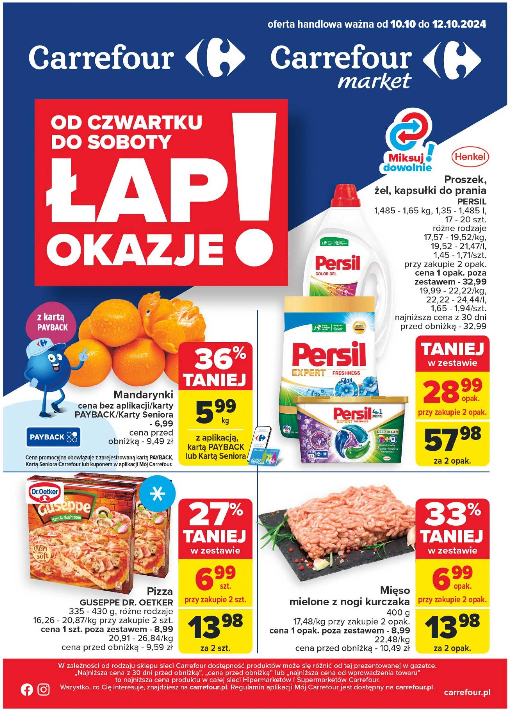 Carrefour gazetka ważna od 10.10. - 12.10. 1