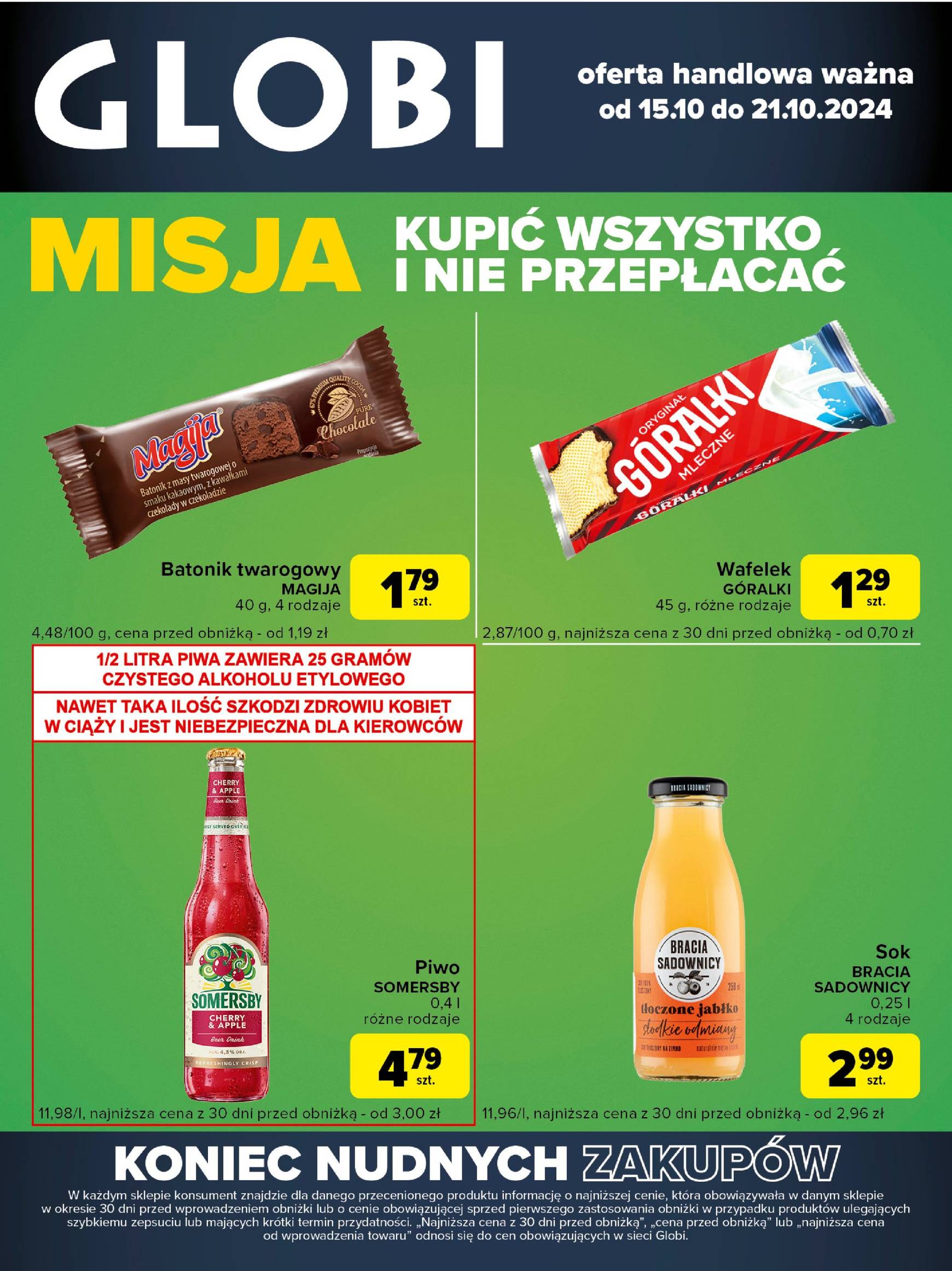 Carrefour Globi gazetka ważna od 15.10. - 21.10.