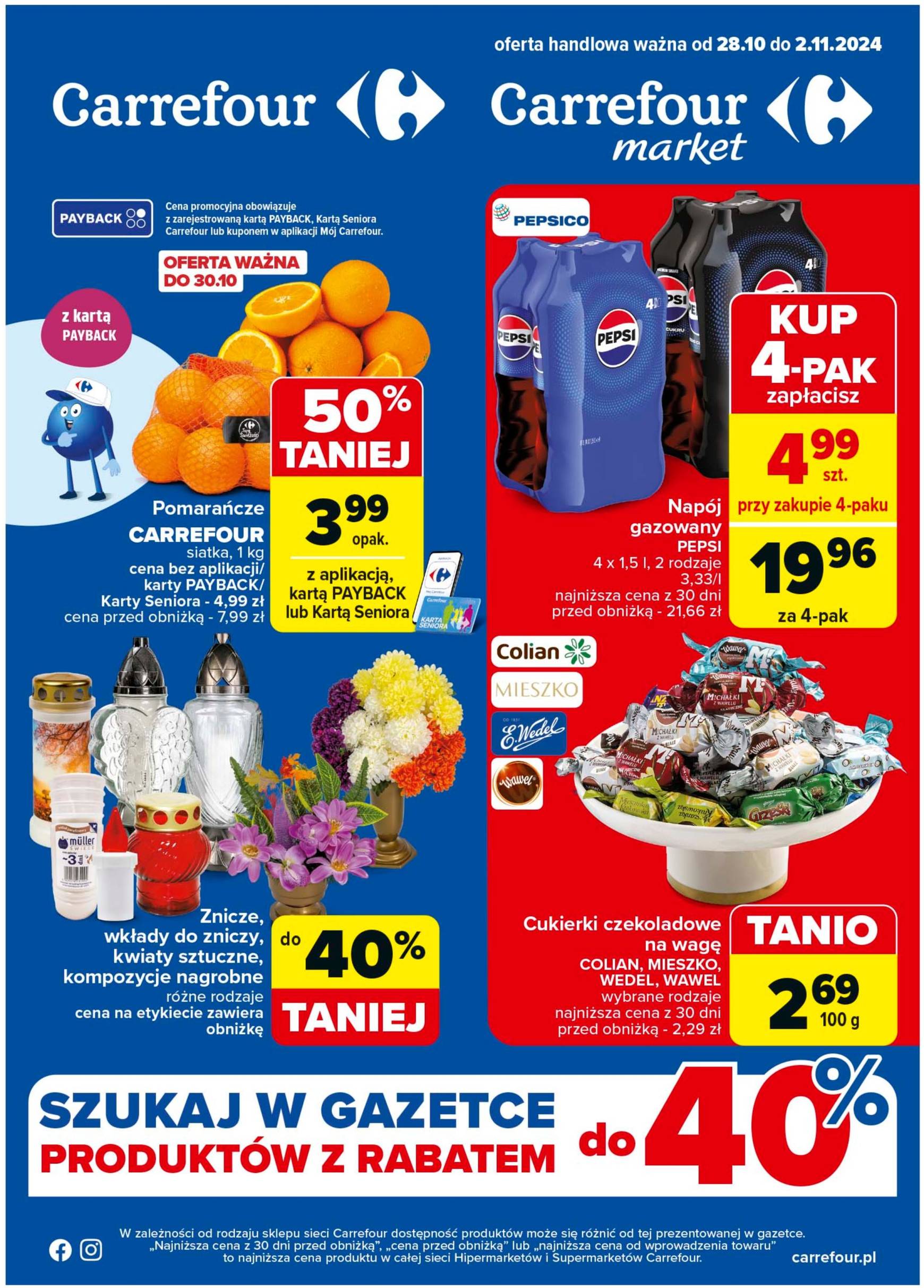 Carrefour gazetka ważna od 28.10. - 02.11.