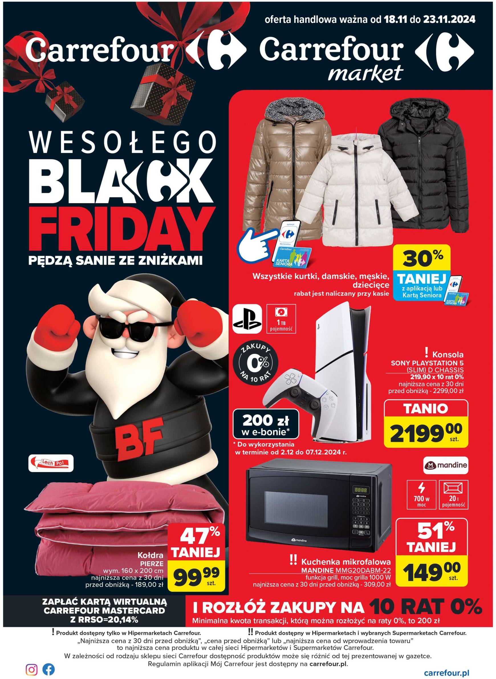 Carrefour - Black Friday gazetka ważna od 18.11. - 23.11.