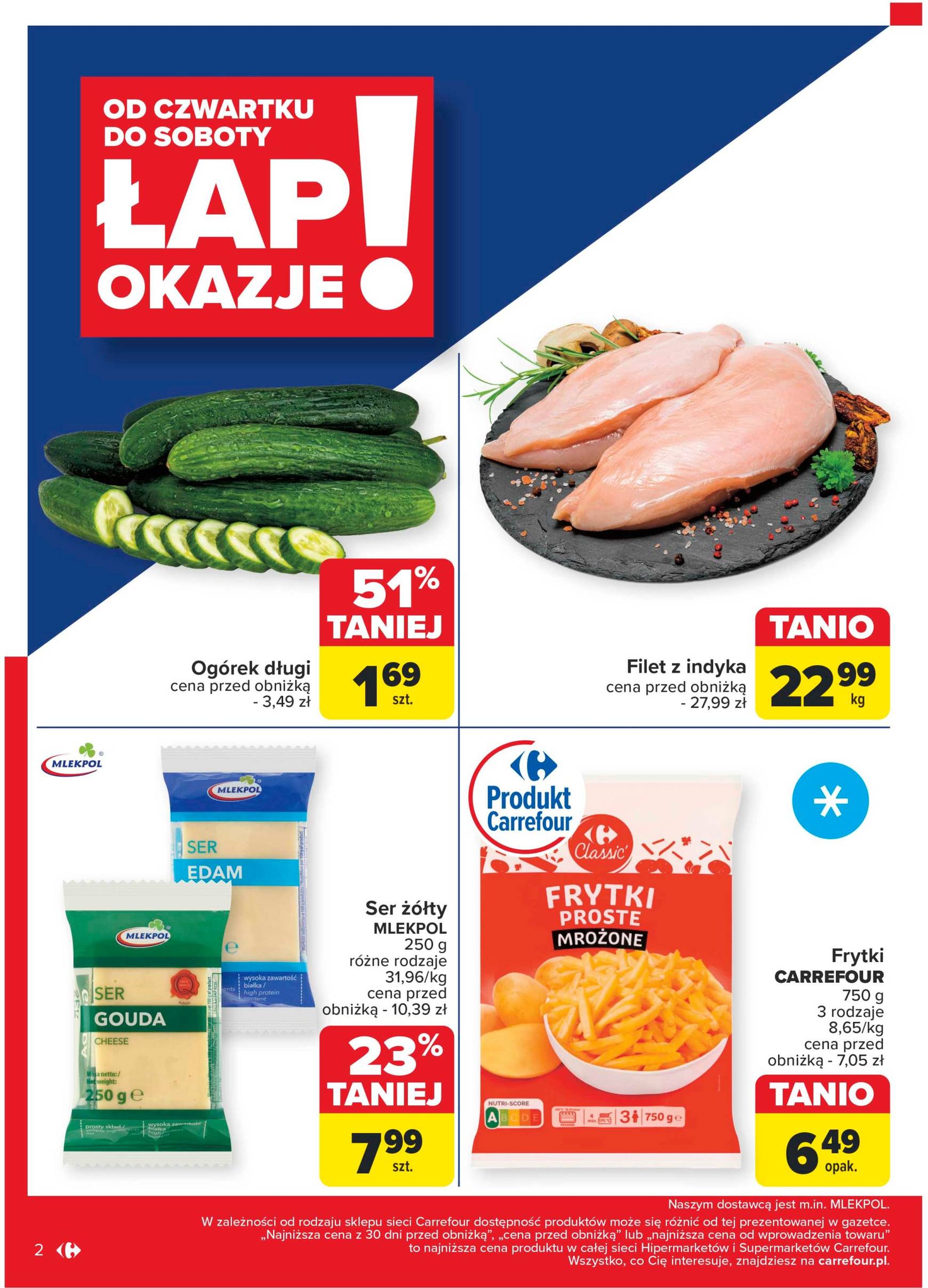 Carrefour - Lap okazje gazetka ważna od 21.11. - 23.11. 2