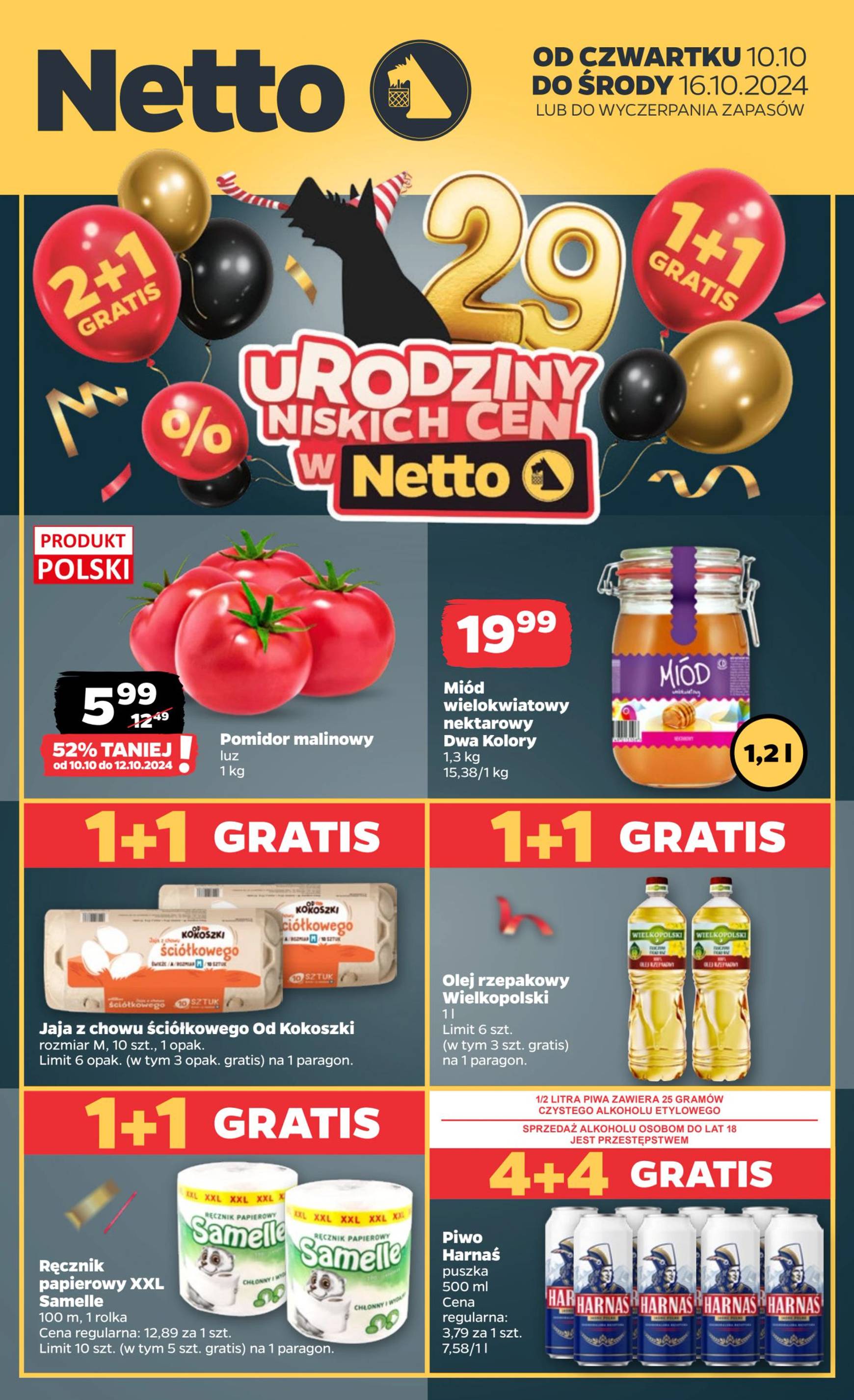 Netto gazetka ważna od 10.10. - 16.10.