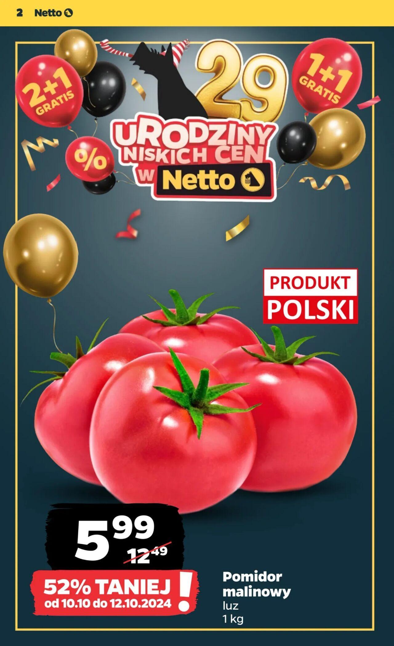 Netto gazetka - Spożywcza 10.10.2024 - 16.10.2024 2