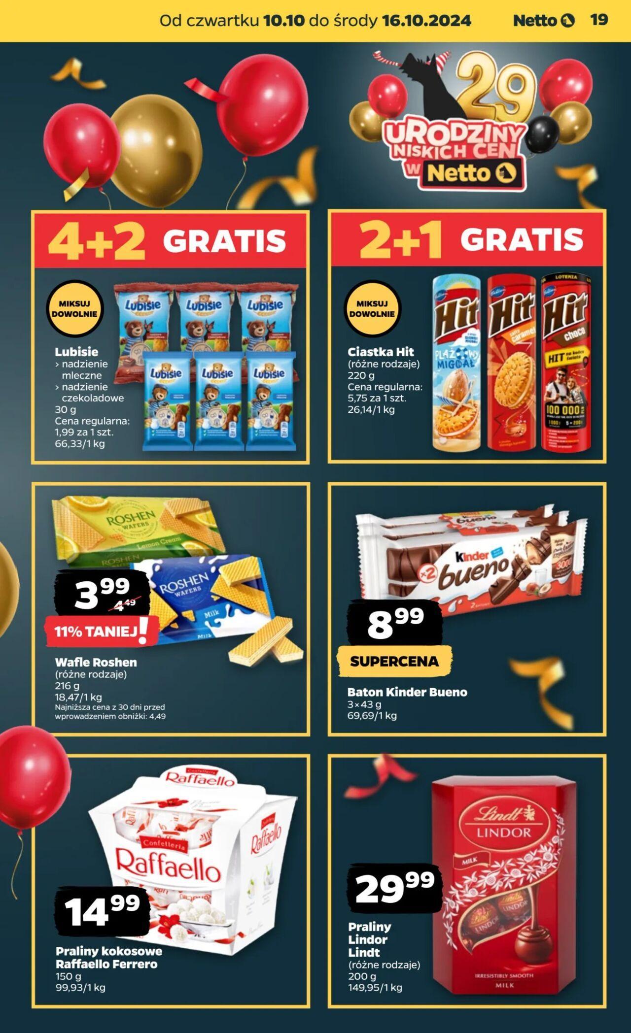 Netto gazetka - Spożywcza 10.10.2024 - 16.10.2024 19