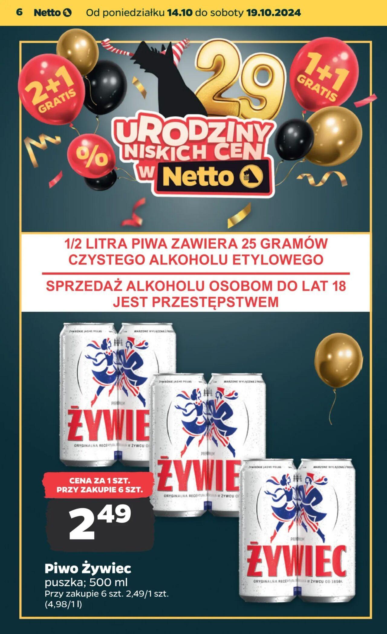 Netto gazetka - Spożywcza 14.10.2024 - 19.10.2024 6