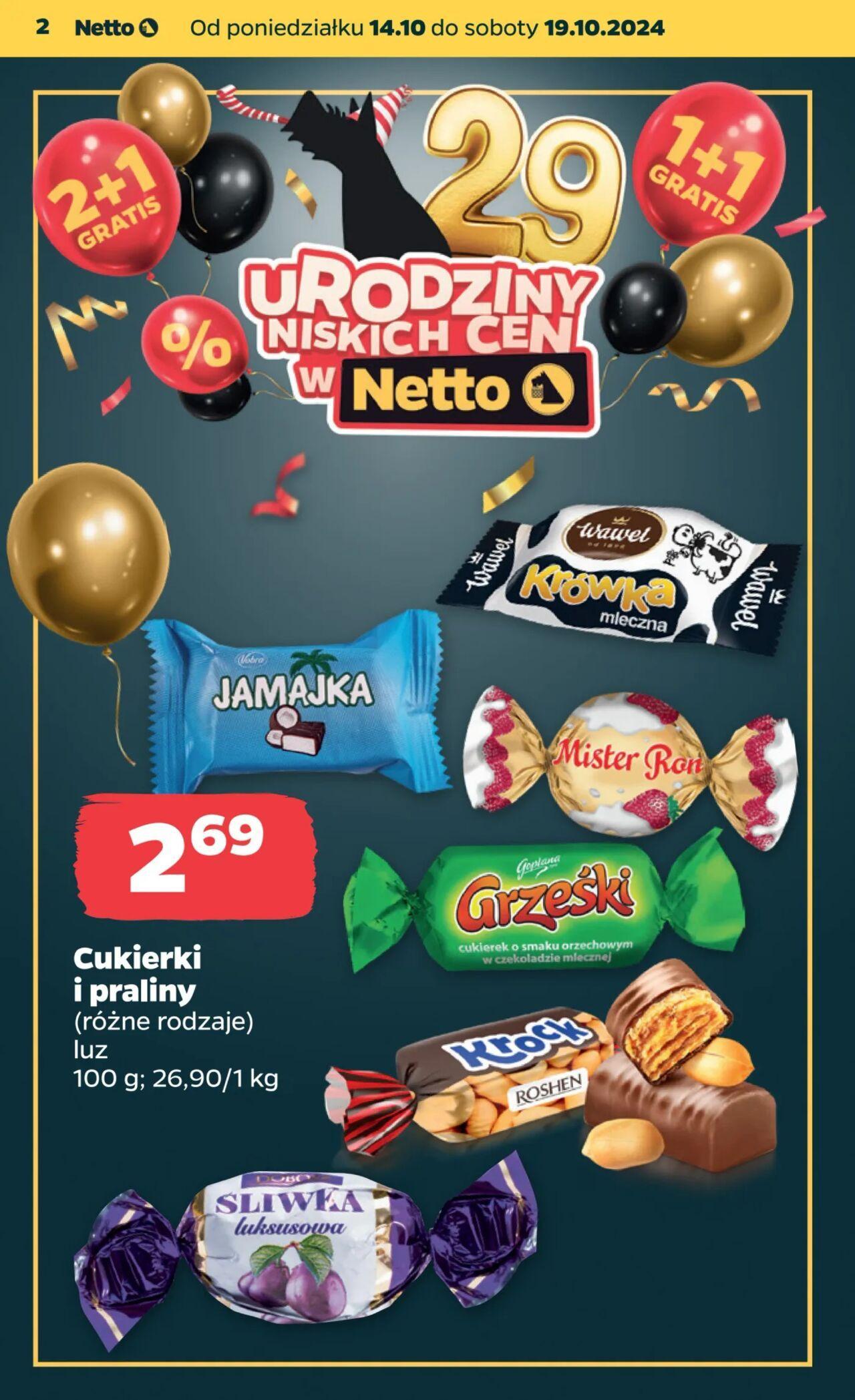 Netto gazetka - Spożywcza 14.10.2024 - 19.10.2024 2