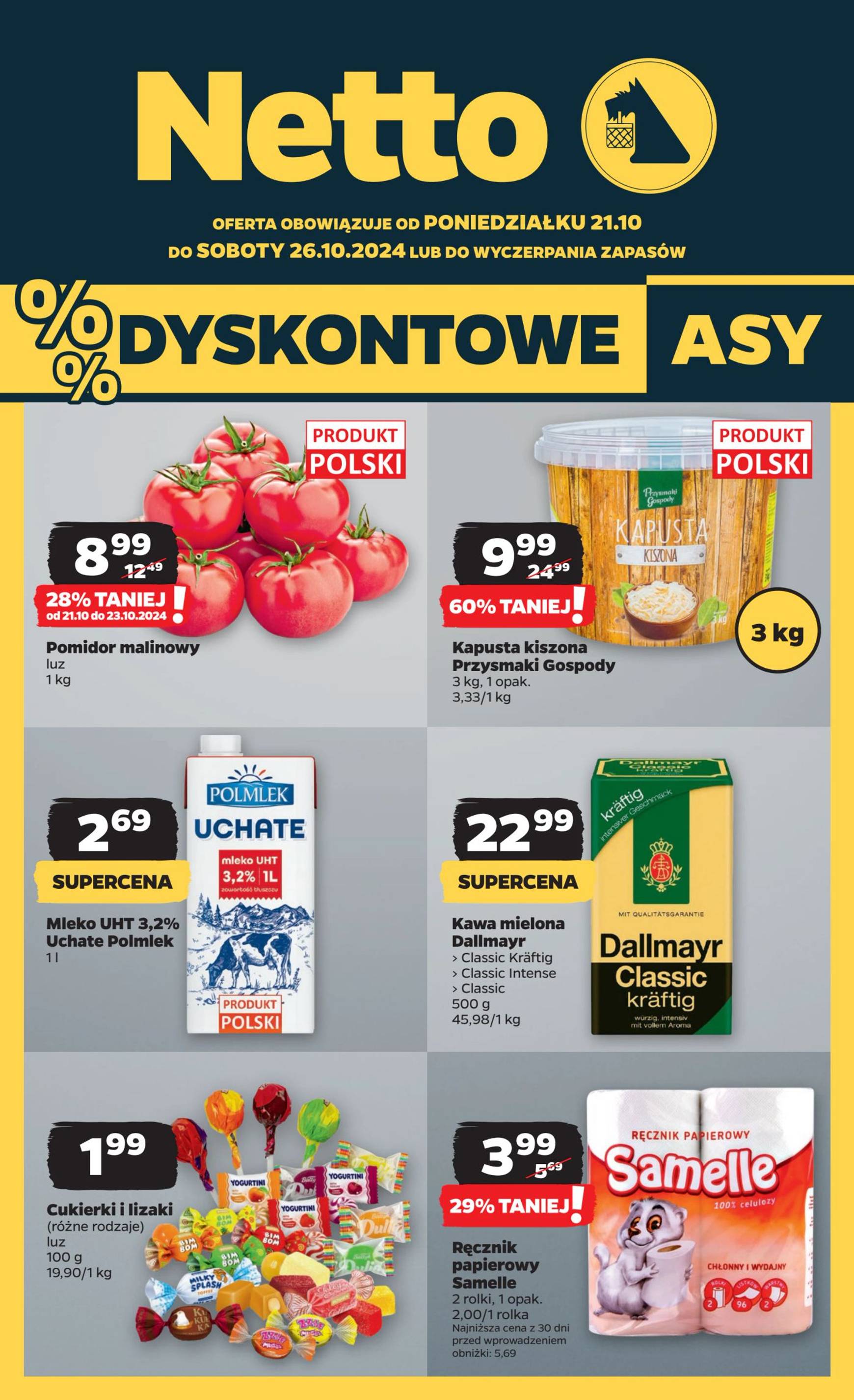 Netto gazetka ważna od 21.10. - 26.10.