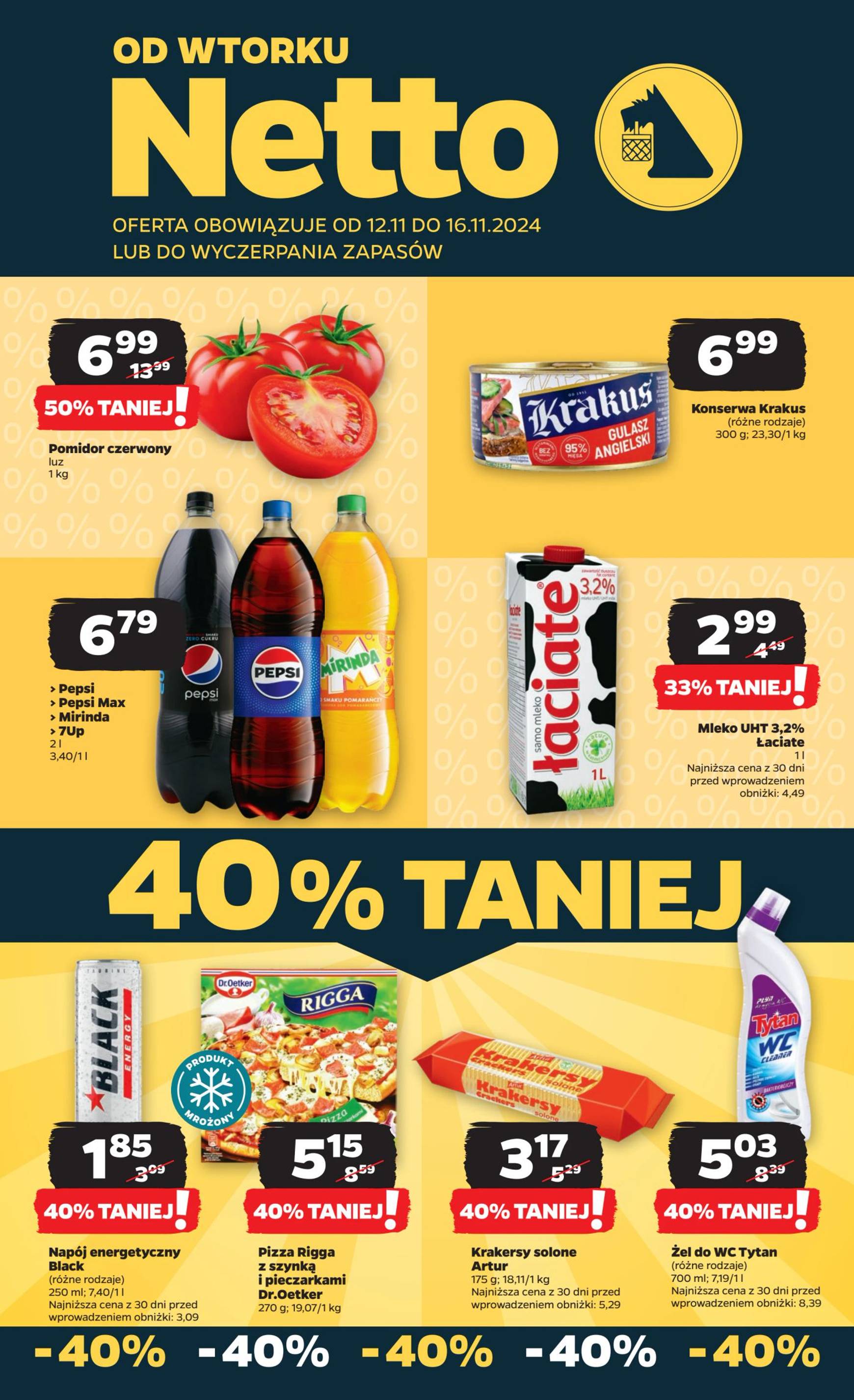 Netto - Food gazetka ważna od 12.11. - 16.11.