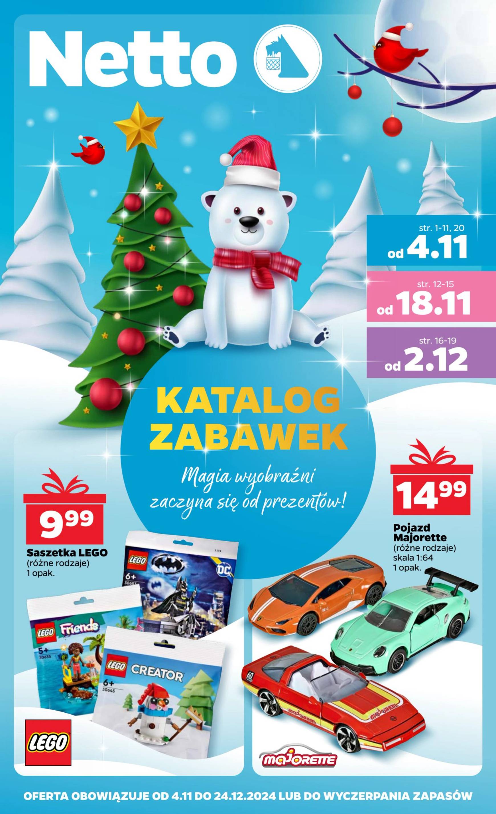 Netto - Katalog Zabawki gazetka ważna od 04.11. - 24.12.