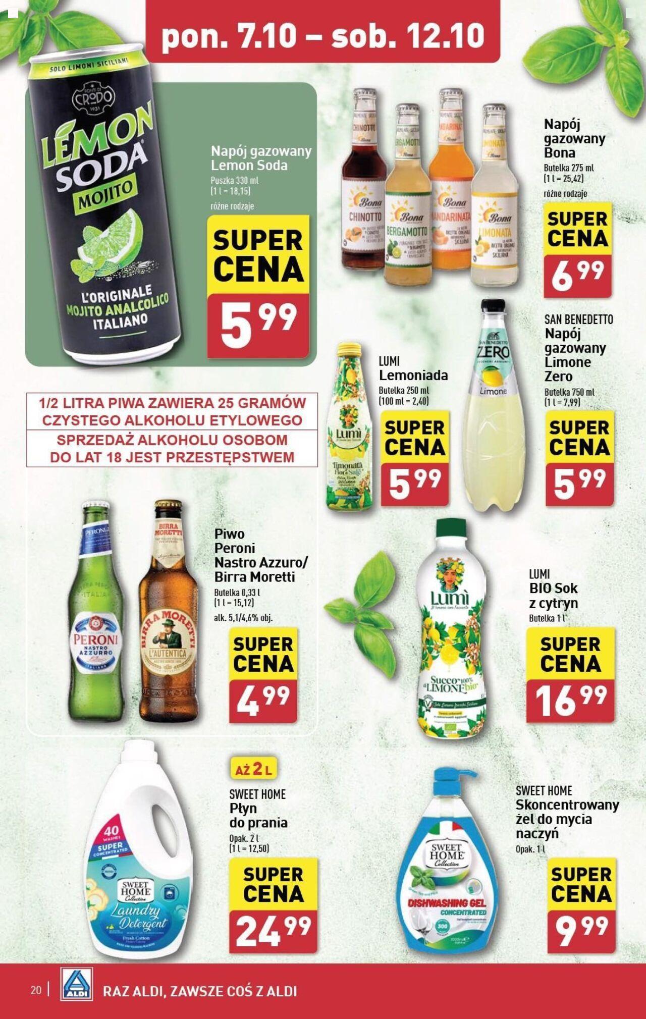 Aldi Gazetka 07.10.2024 - 12.10.2024 20