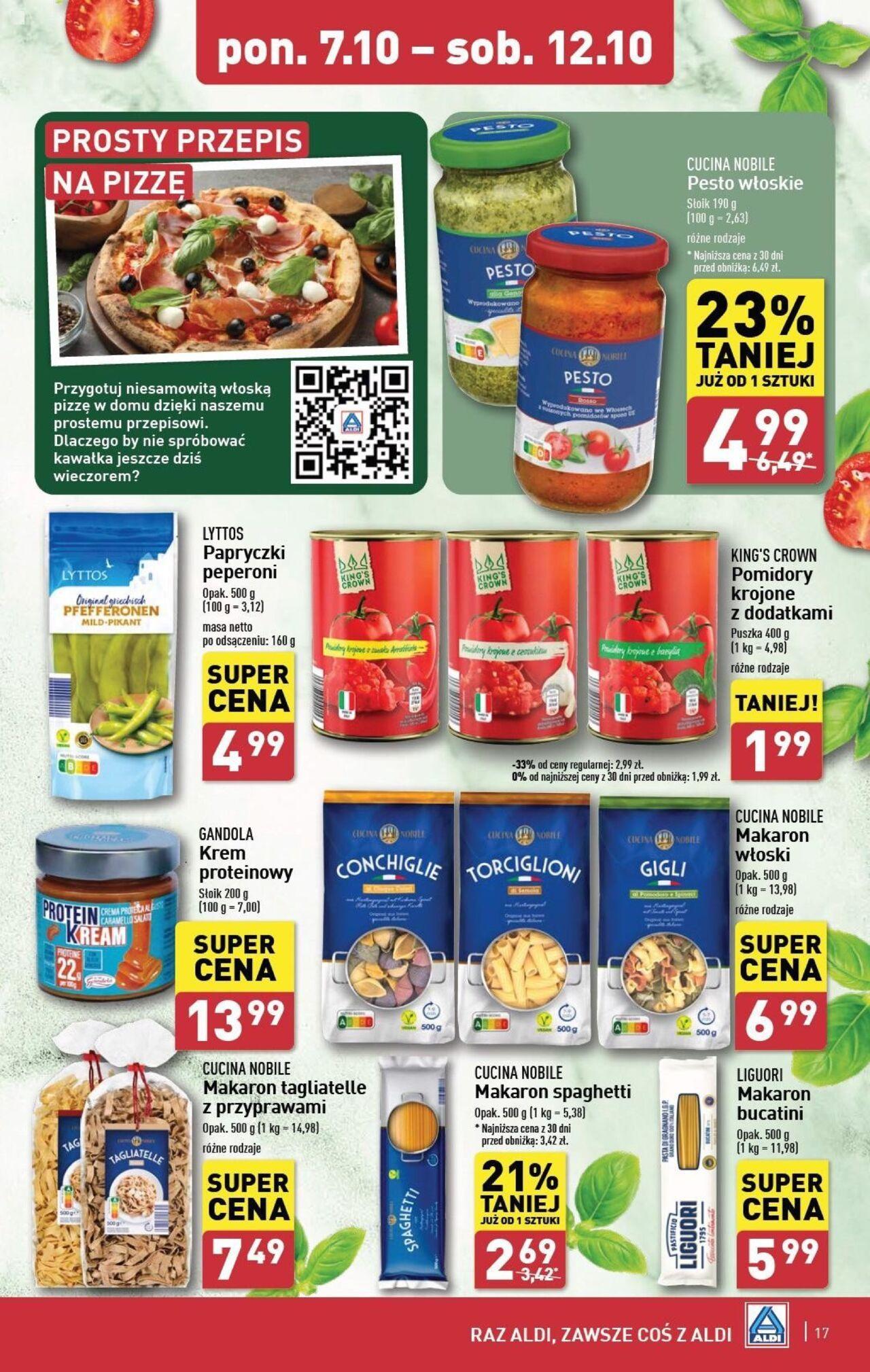 Aldi Gazetka 07.10.2024 - 12.10.2024 17