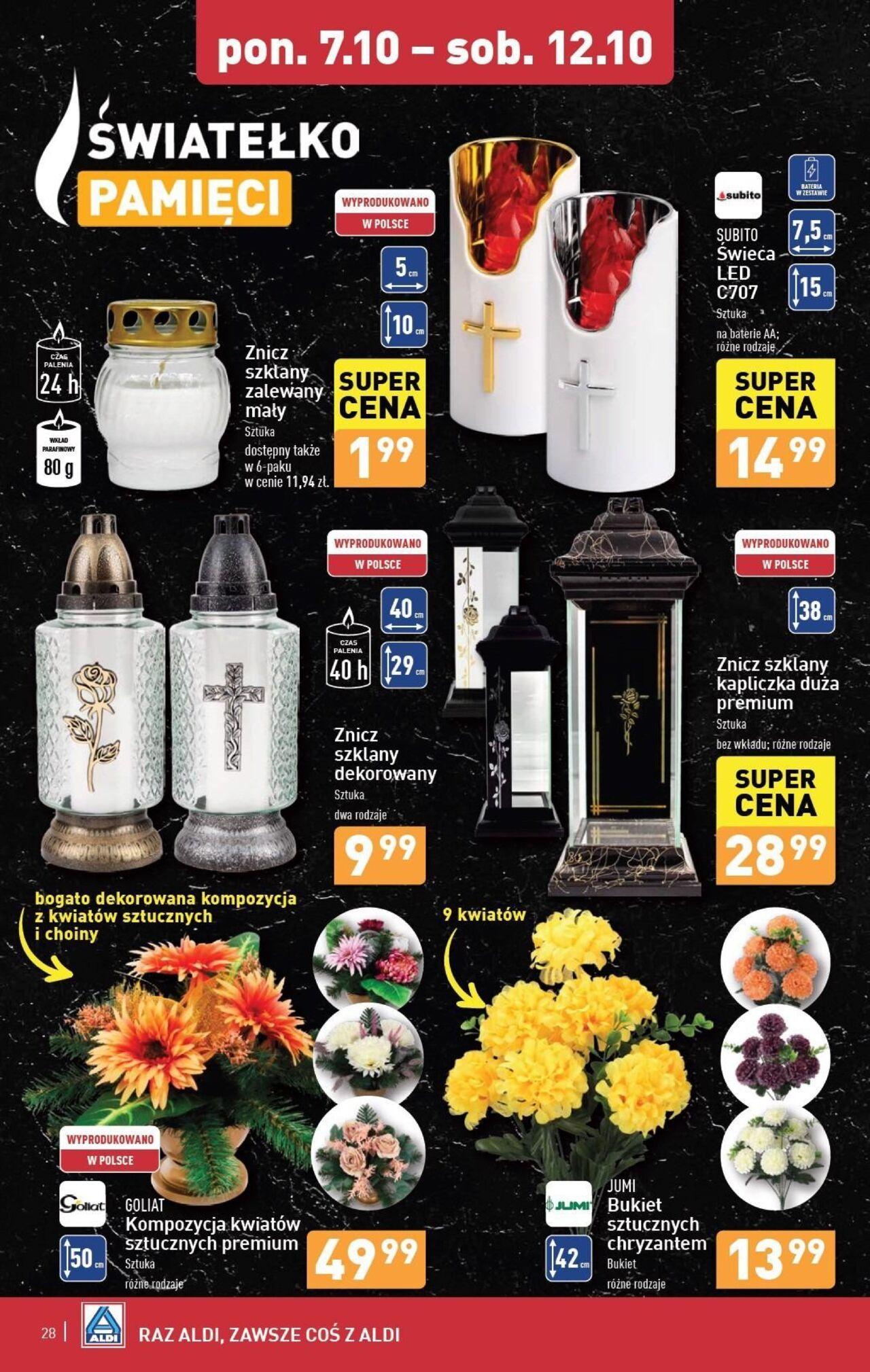 Aldi Gazetka 07.10.2024 - 12.10.2024 28