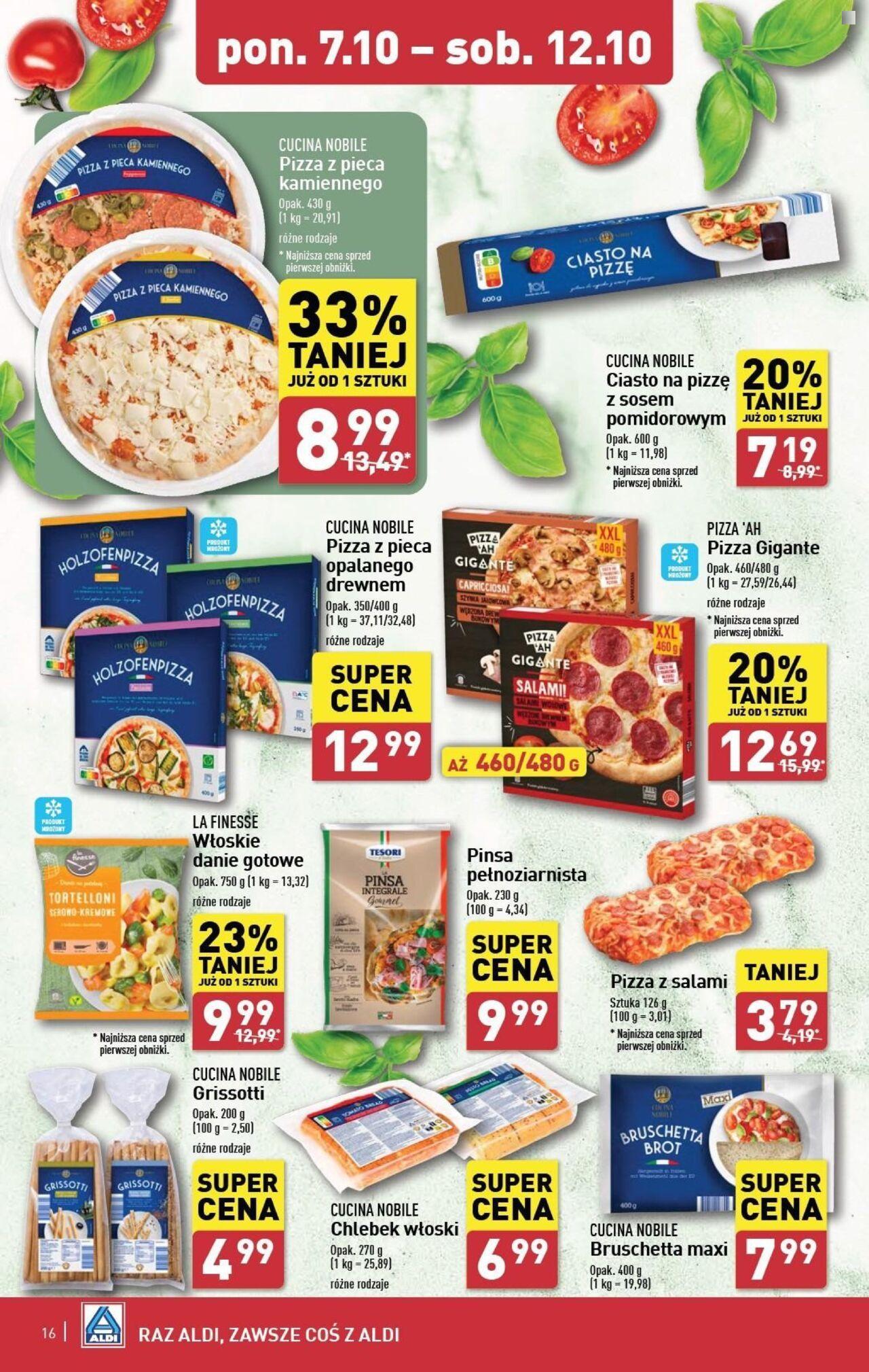 Aldi Gazetka 07.10.2024 - 12.10.2024 16