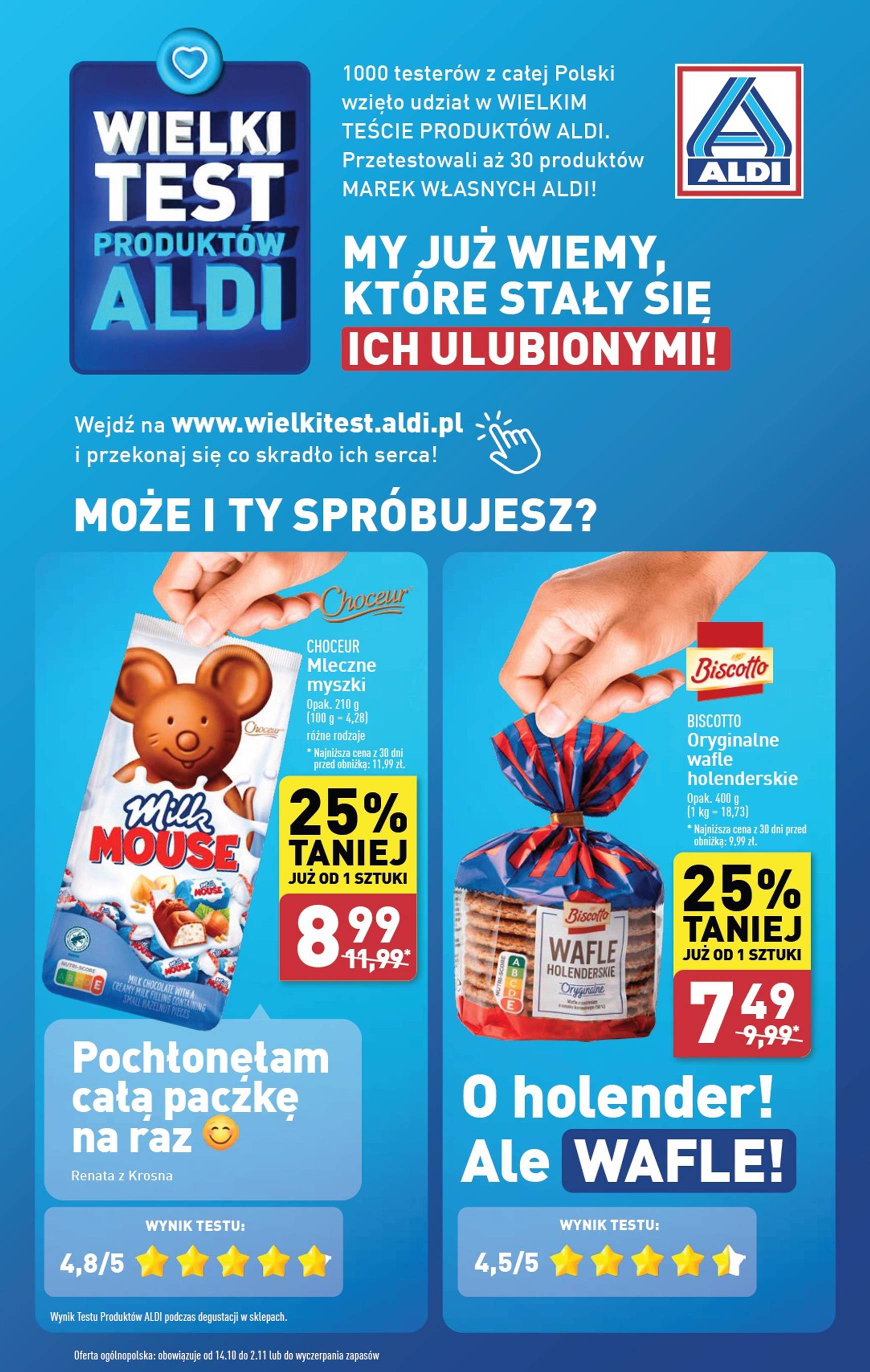 ALDI gazetka ważna od 14.10. - 19.10. 14