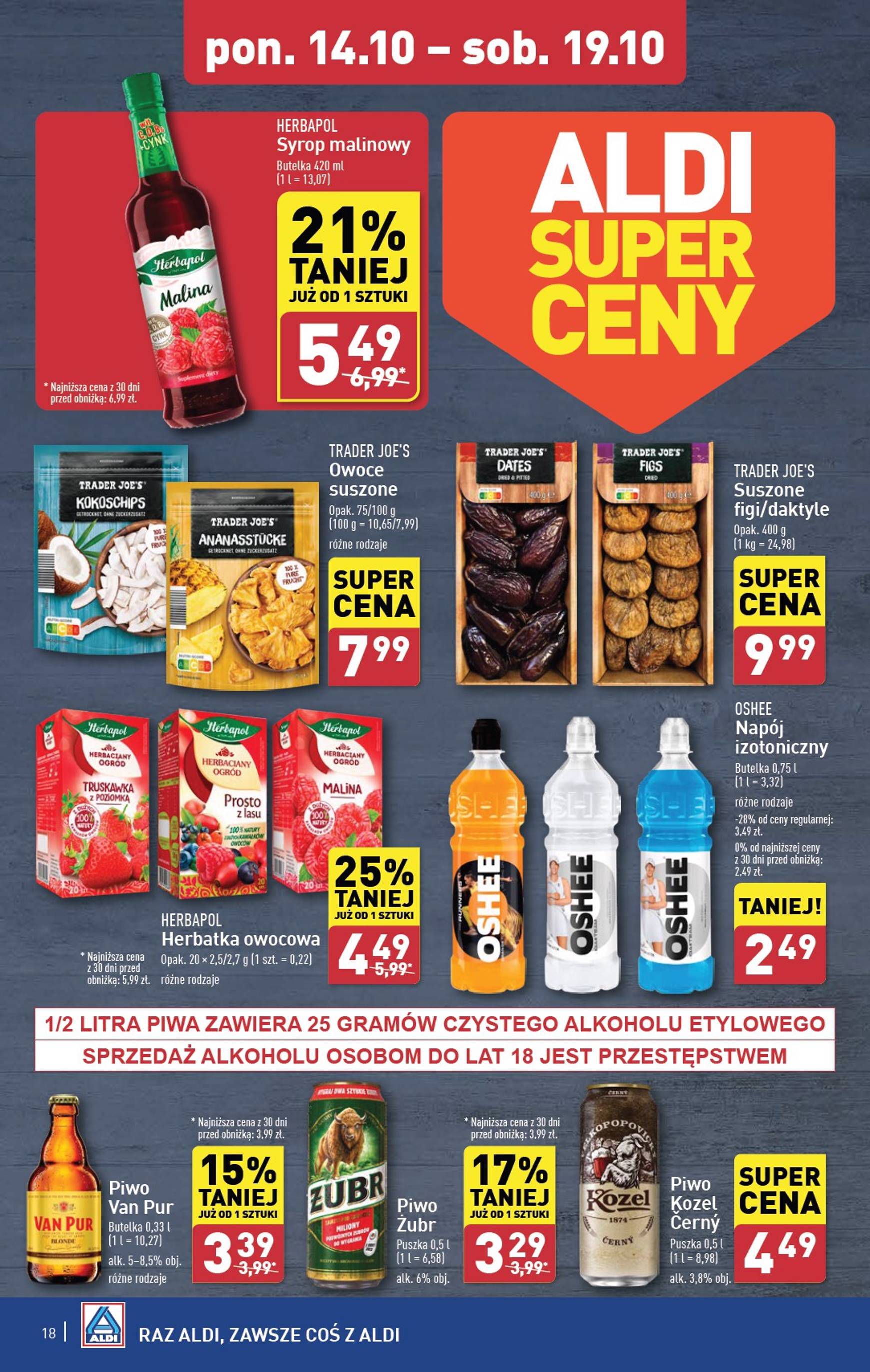 ALDI gazetka ważna od 14.10. - 19.10. 18