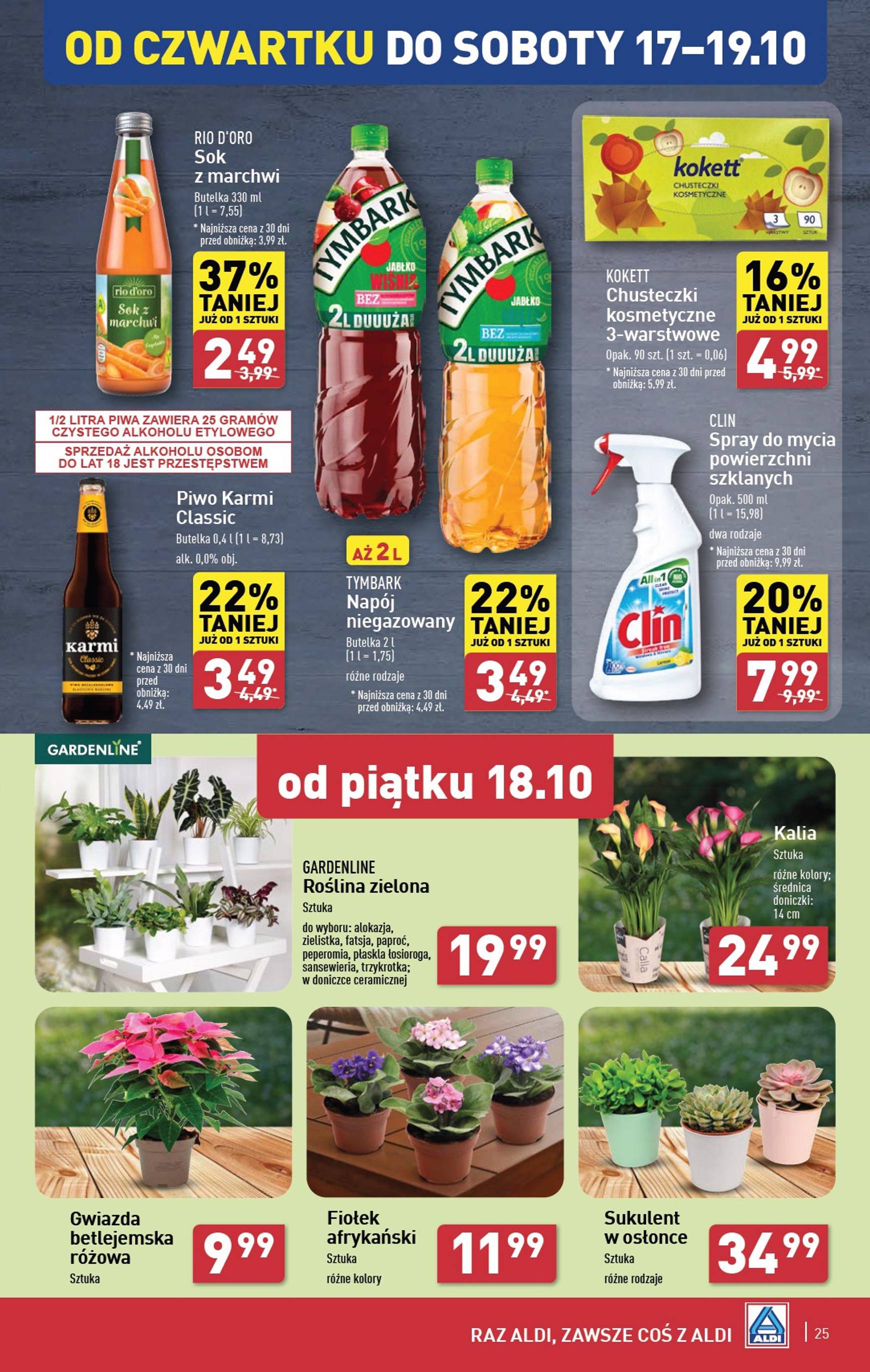 ALDI gazetka ważna od 14.10. - 19.10. 25