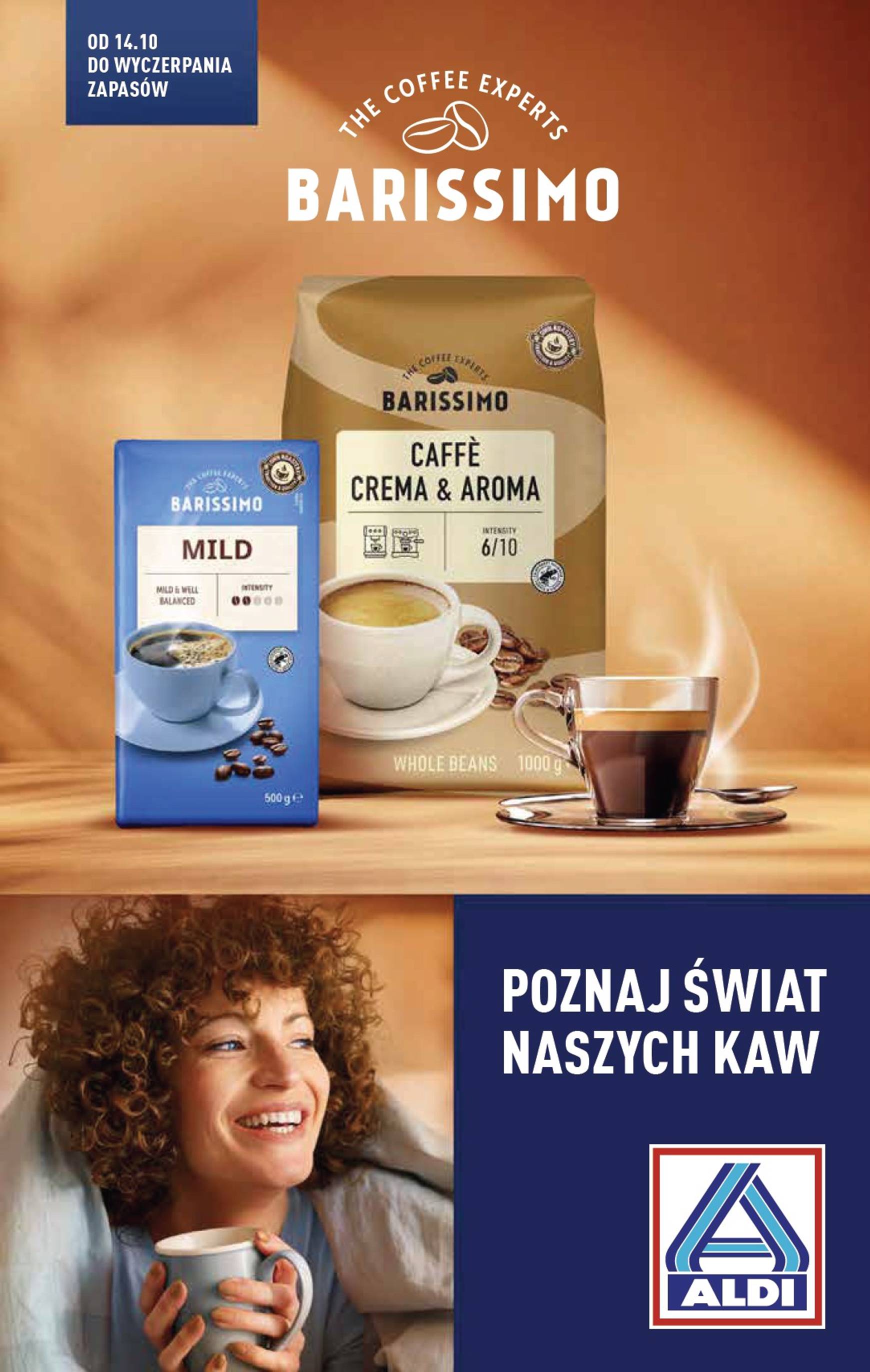 ALDI - Poznaj świat naszych kaw gazetka ważna od 14.10. - 31.10.