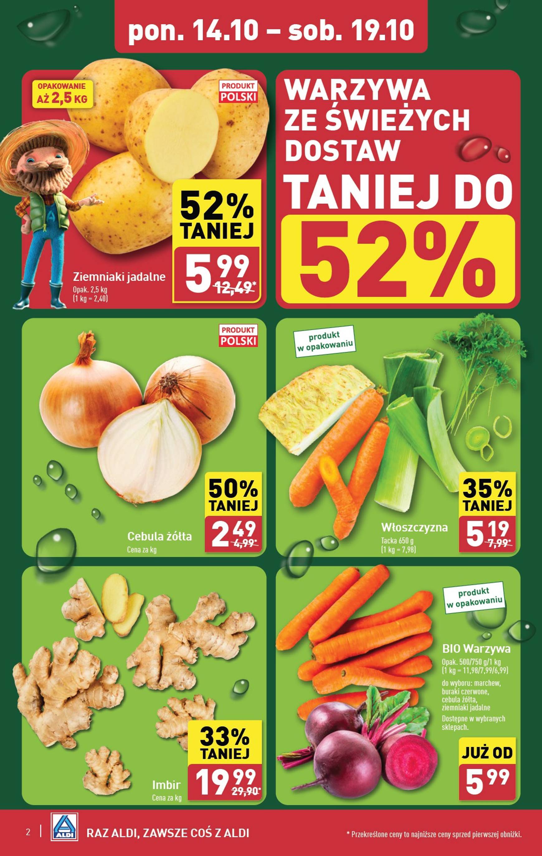 ALDI - Farmer Aldik gazetka ważna od 14.10. - 19.10. 2