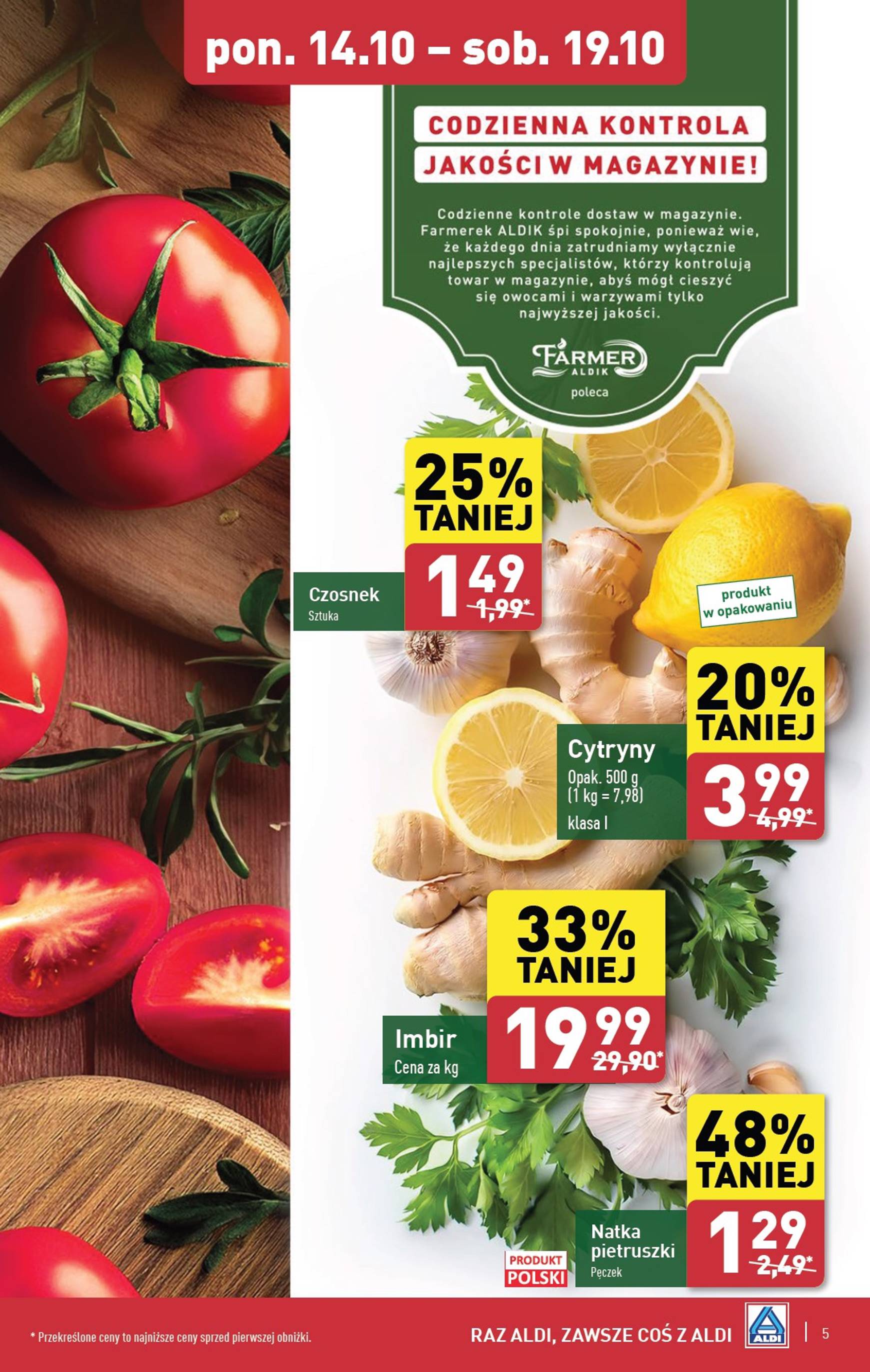 ALDI - Farmer Aldik gazetka ważna od 14.10. - 19.10. 5