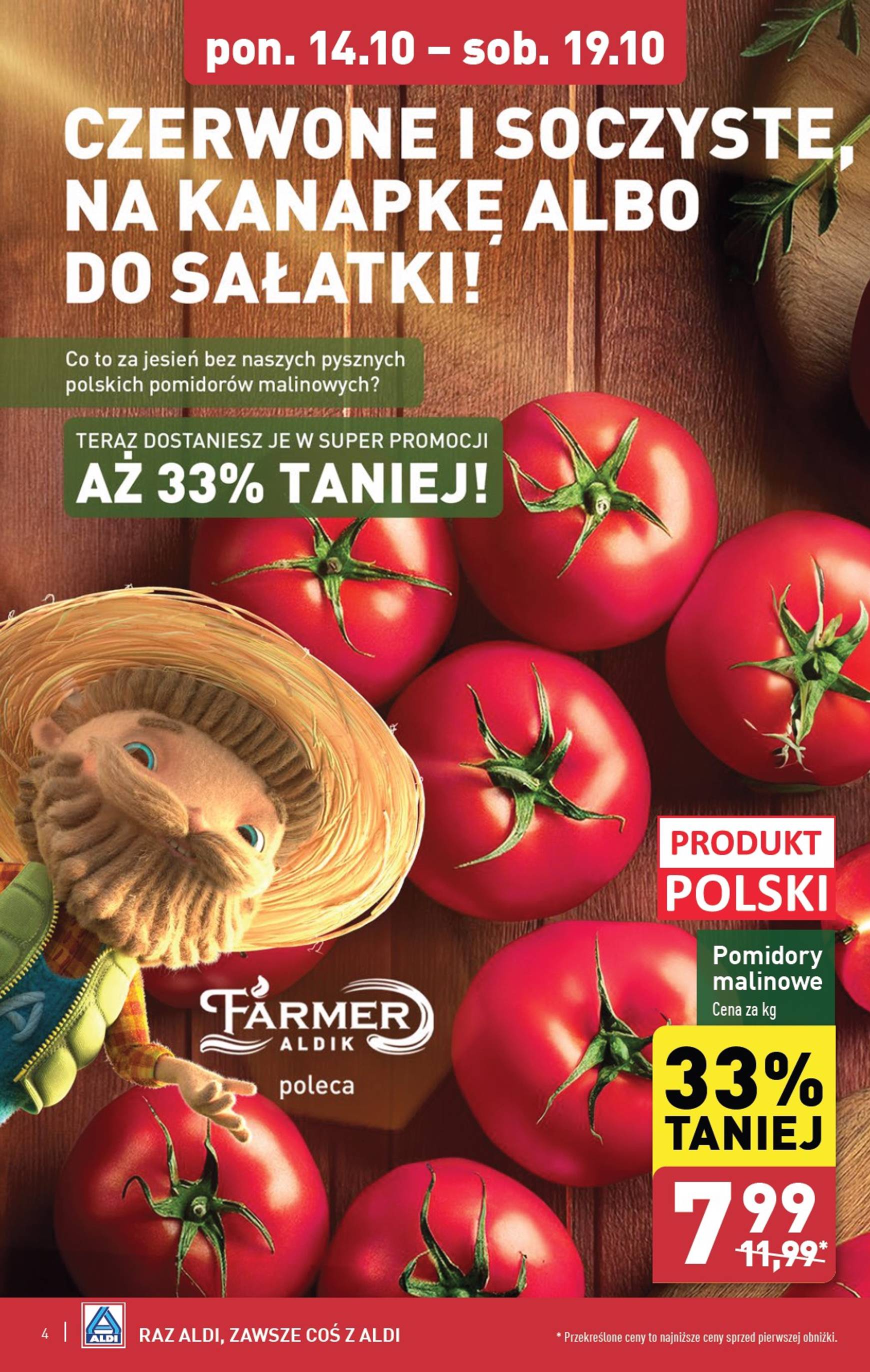 ALDI - Farmer Aldik gazetka ważna od 14.10. - 19.10. 4