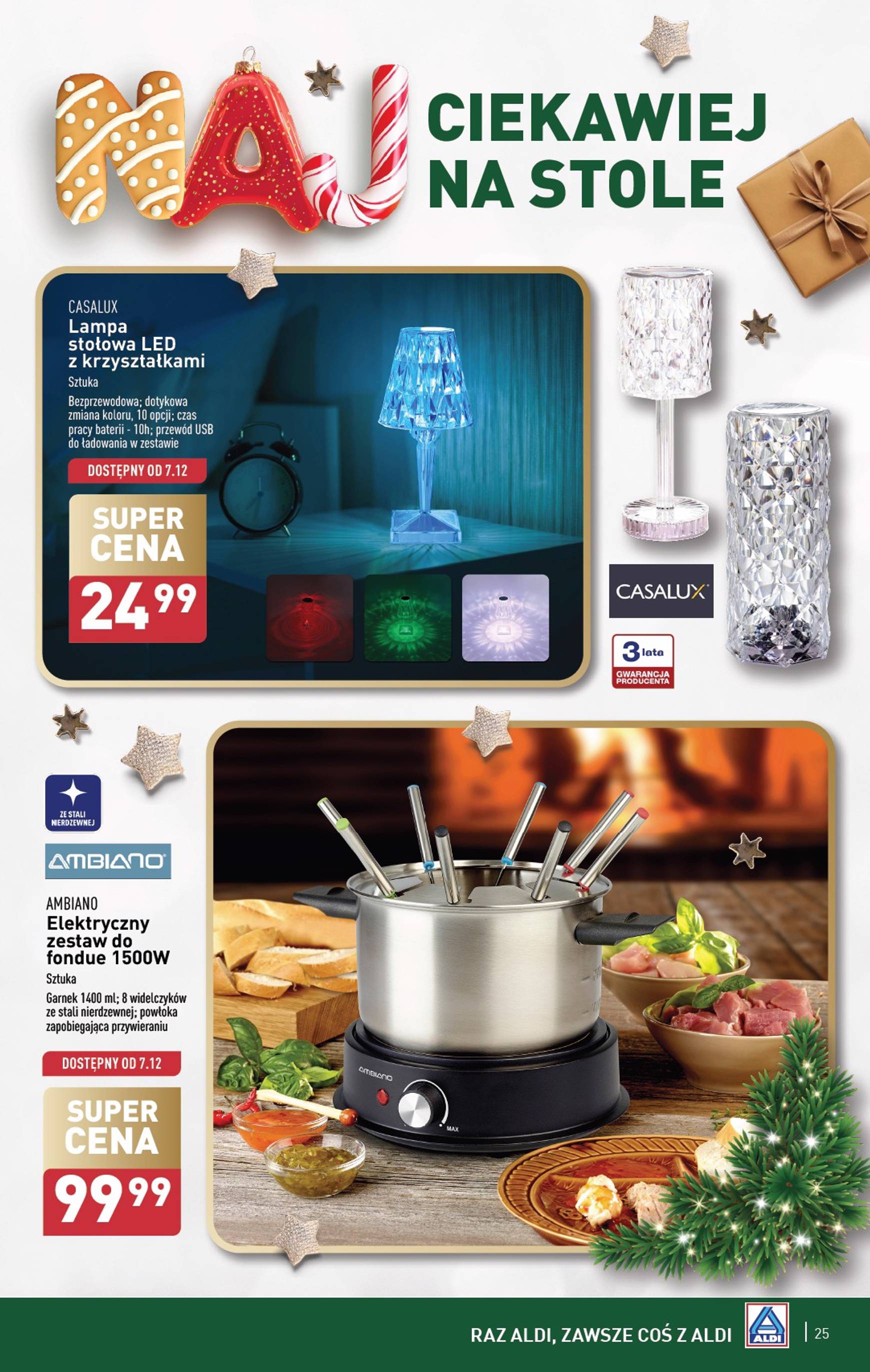 ALDI - Świąt gazetka ważna od 06.11. - 31.12. 25