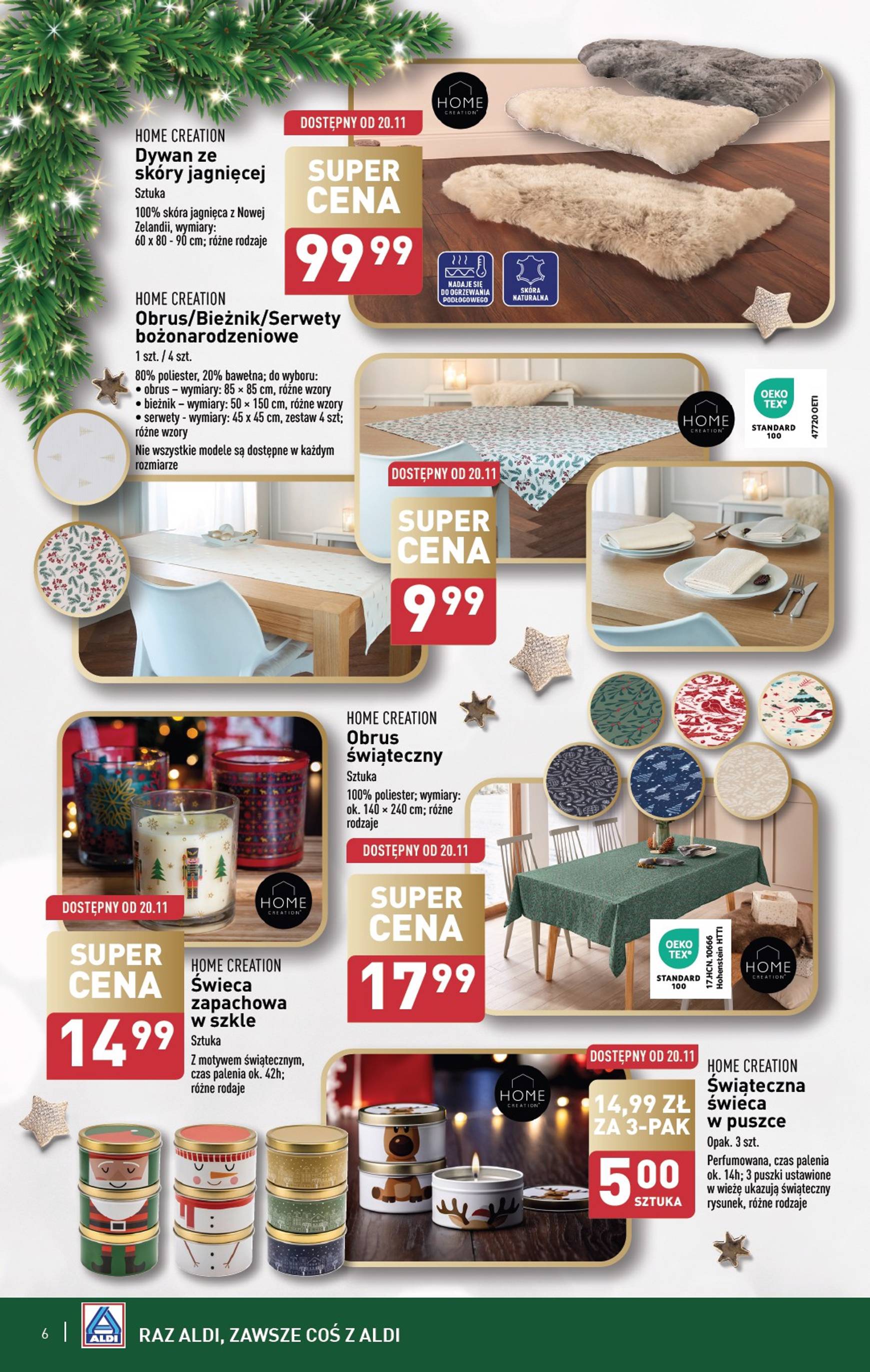 ALDI - Świąt gazetka ważna od 06.11. - 31.12. 6