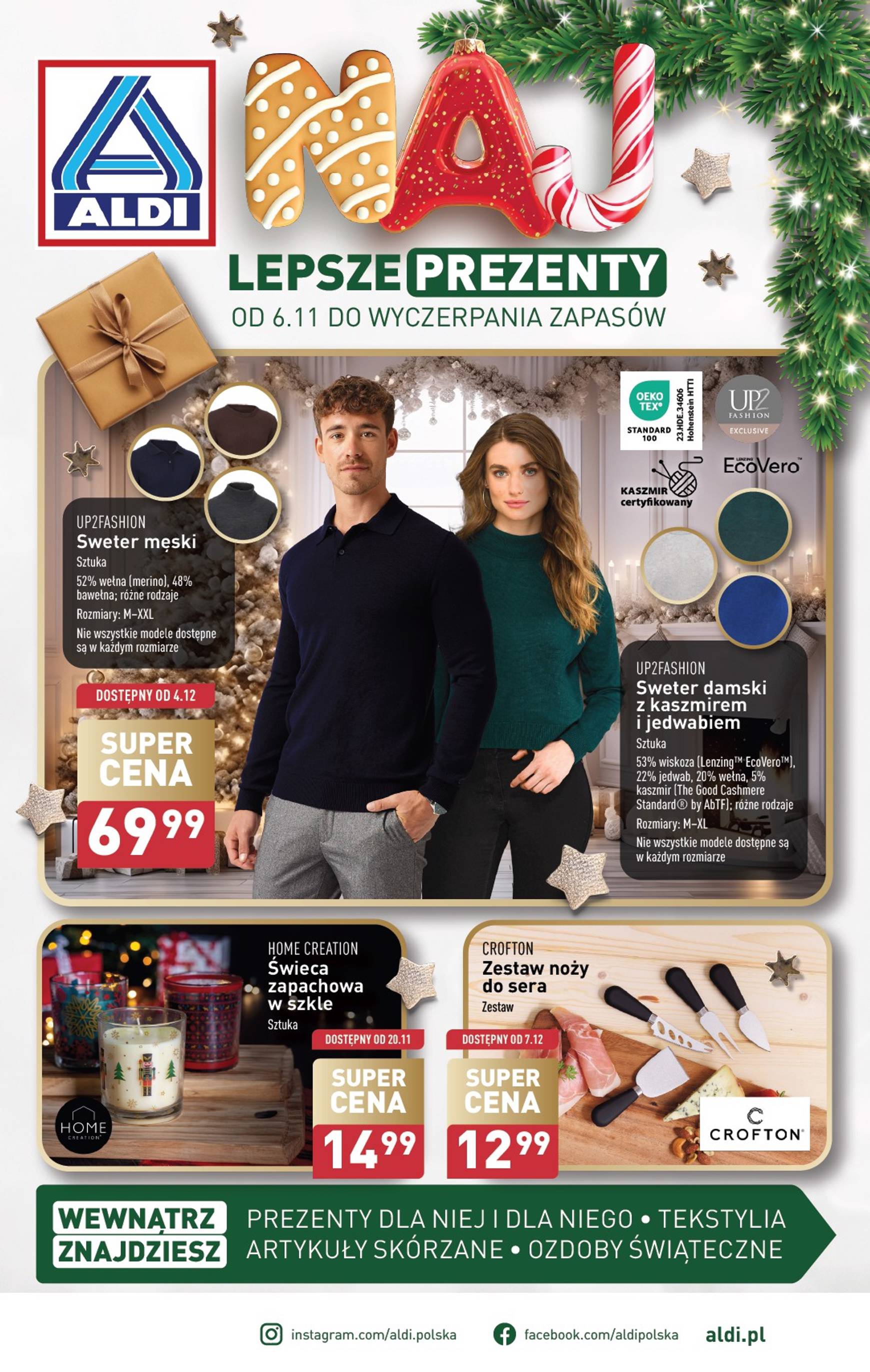 ALDI - Świąt gazetka ważna od 06.11. - 31.12.