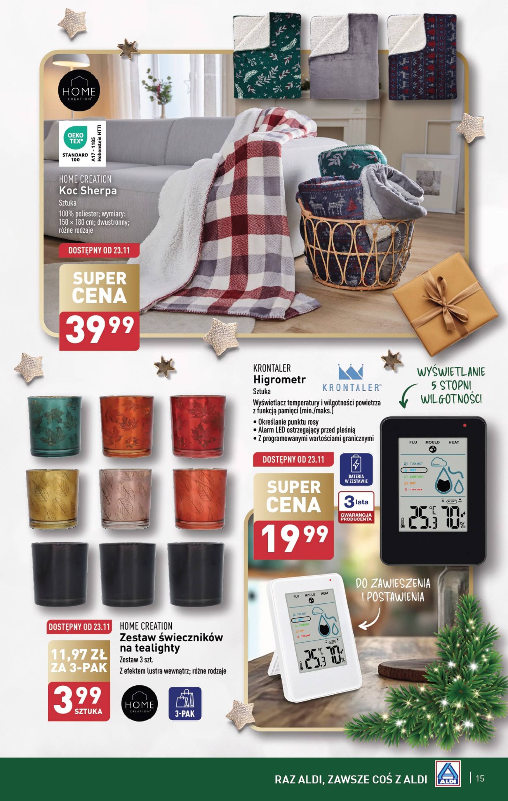 ALDI - Świąt gazetka ważna od 06.11. - 31.12. 15