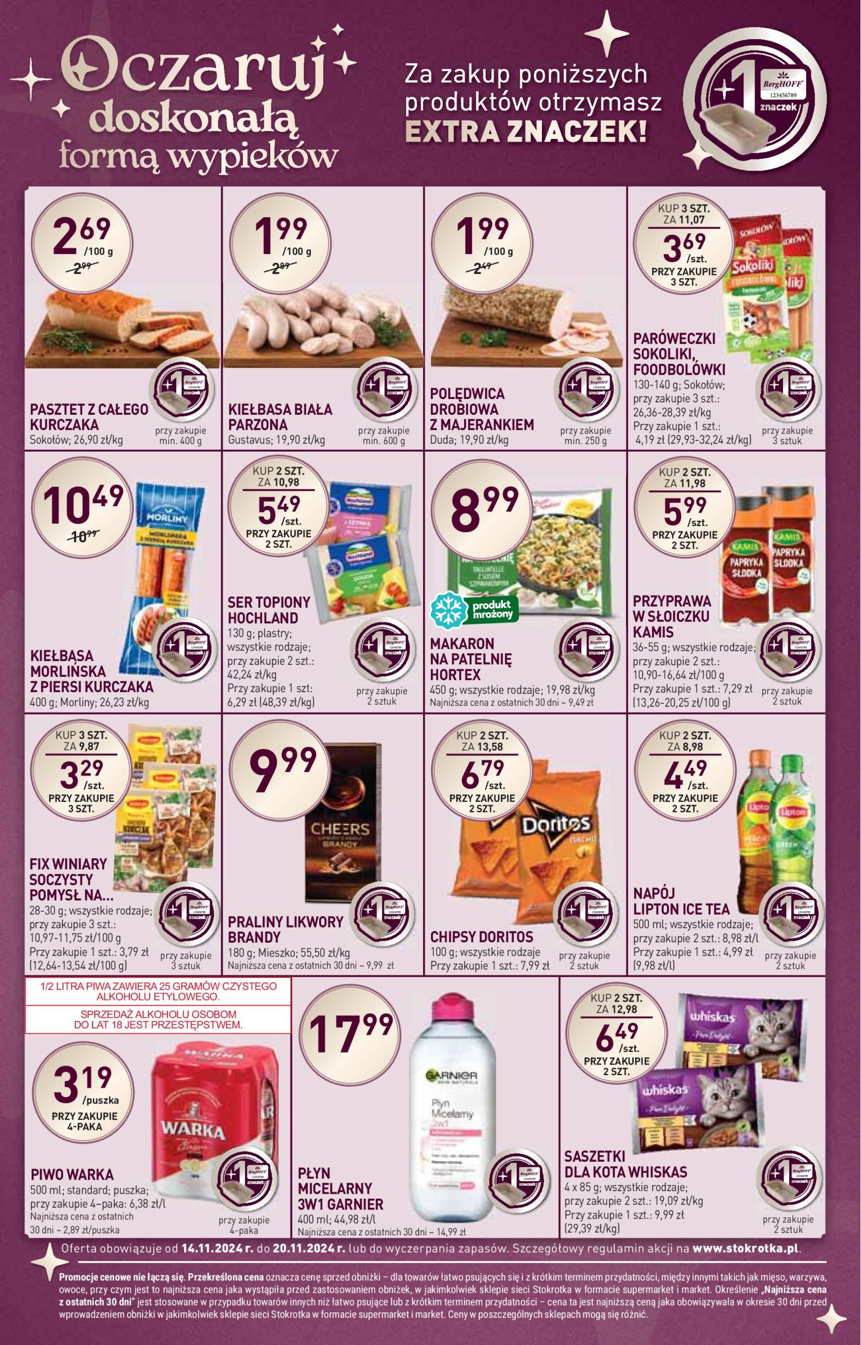 Stokrotka - Market gazetka ważna od 14.11. - 20.11. 16