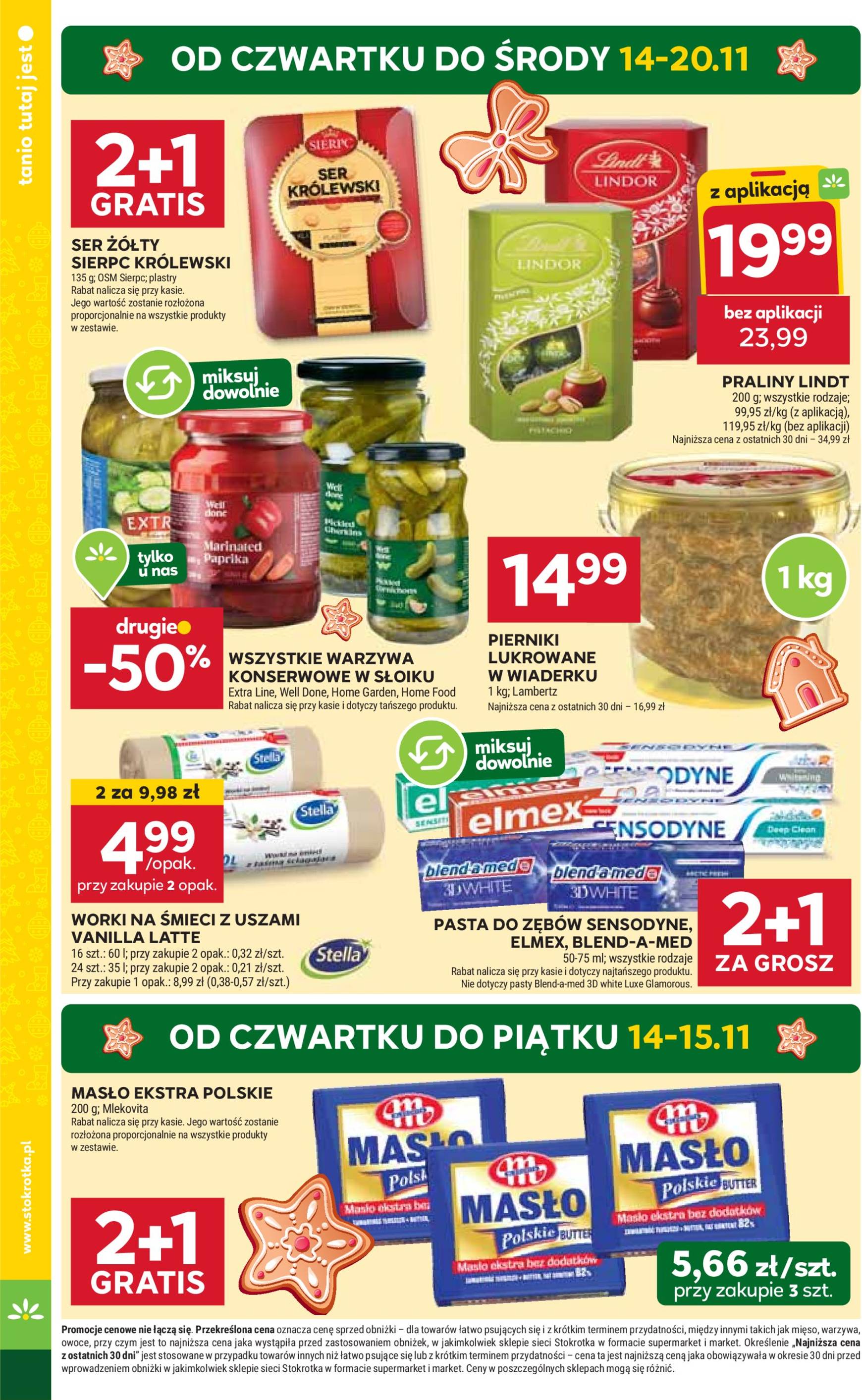 Stokrotka - Supermarket Opole, Radom gazetka ważna od 14.11. - 20.11. 2