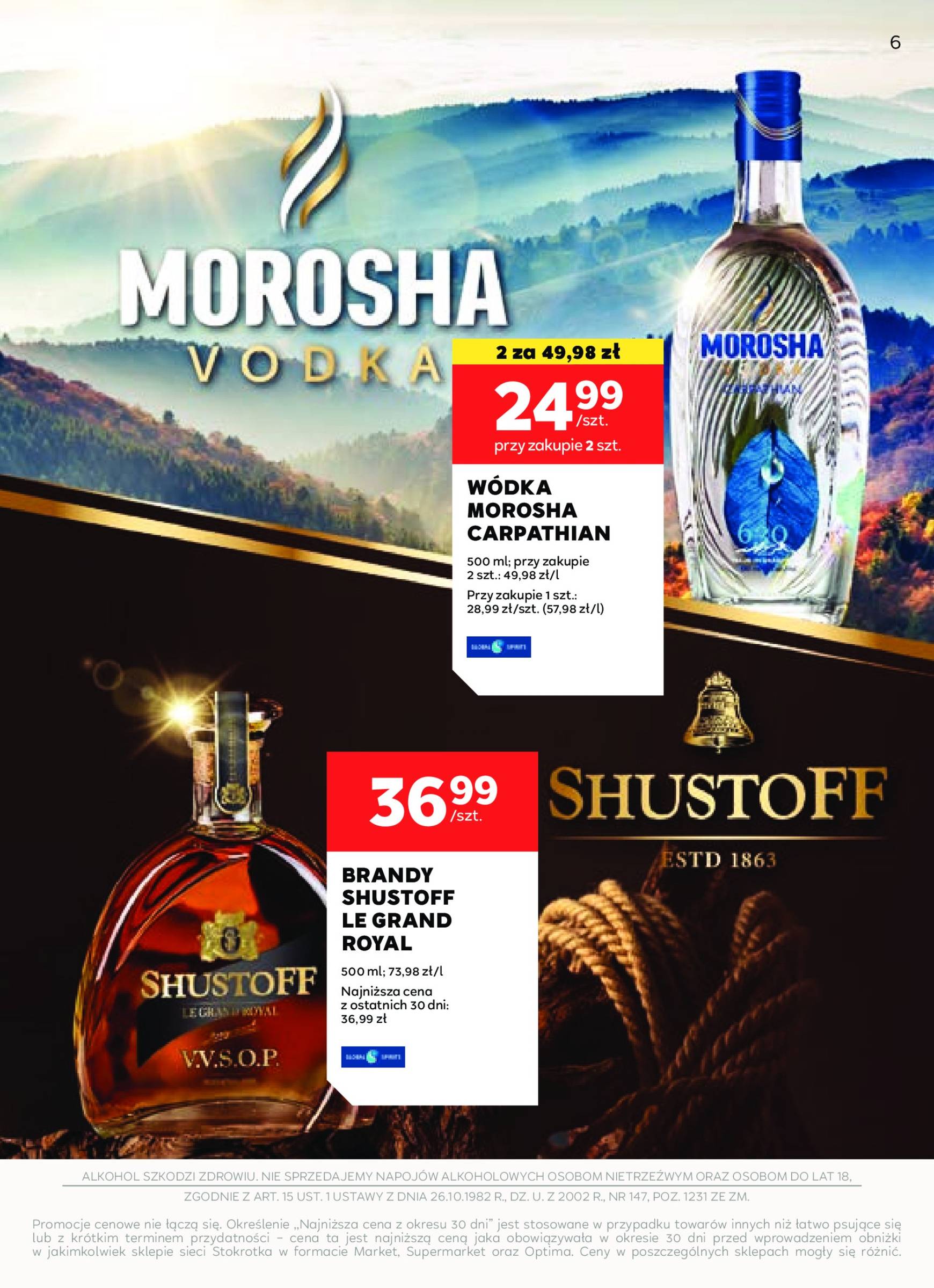 Stokrotka - Oferta alkoholowa gazetka ważna od 07.11. - 04.12. 6