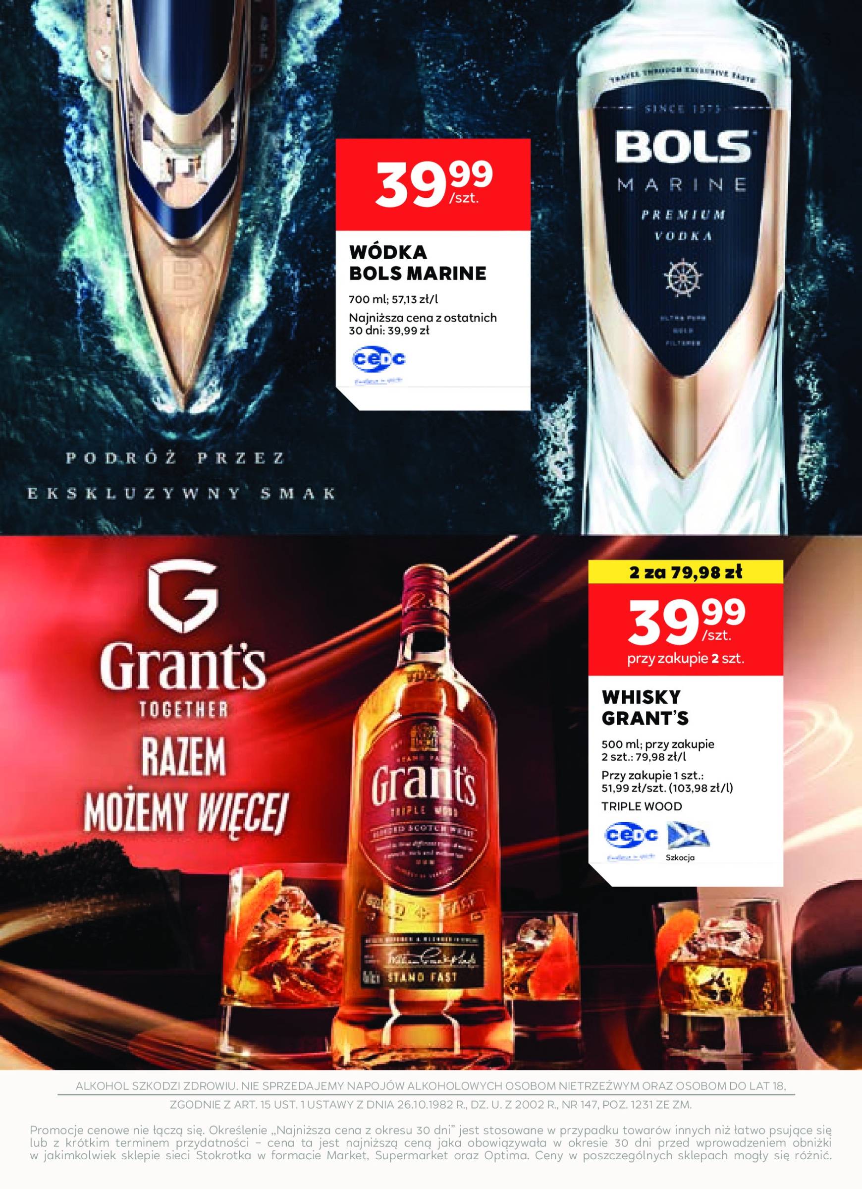 Stokrotka - Oferta alkoholowa gazetka ważna od 07.11. - 04.12. 3