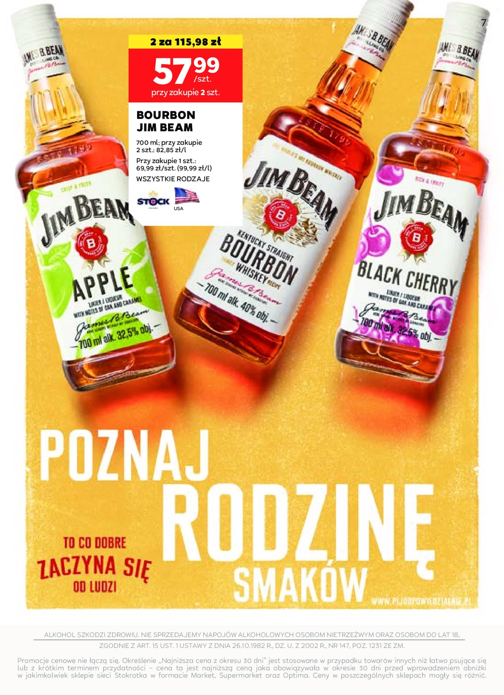 Stokrotka - Oferta alkoholowa gazetka ważna od 07.11. - 04.12. 7