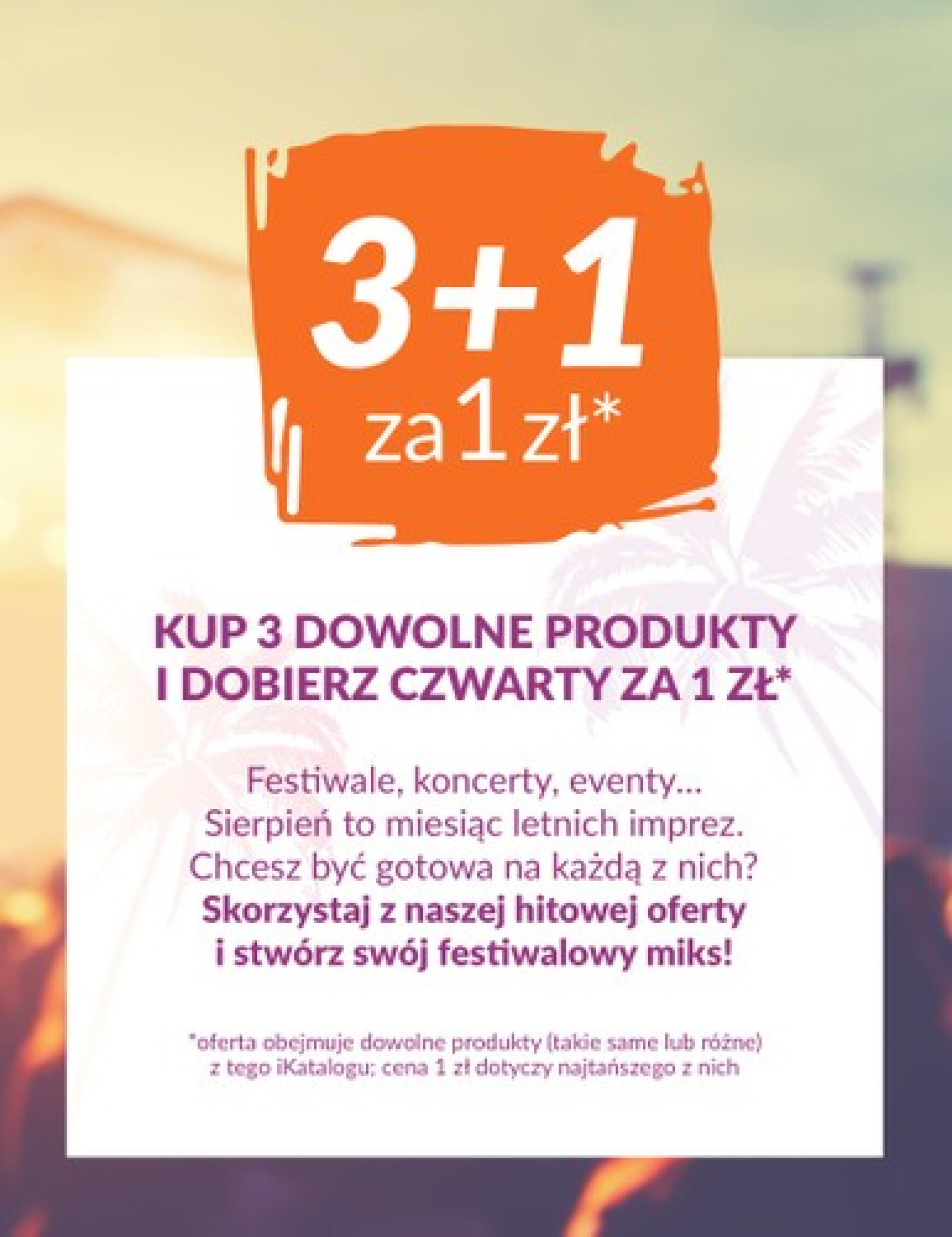 Avon - Festiwalowe okazje gazetka aktualna ważna od 01.08. - 31.08. 3