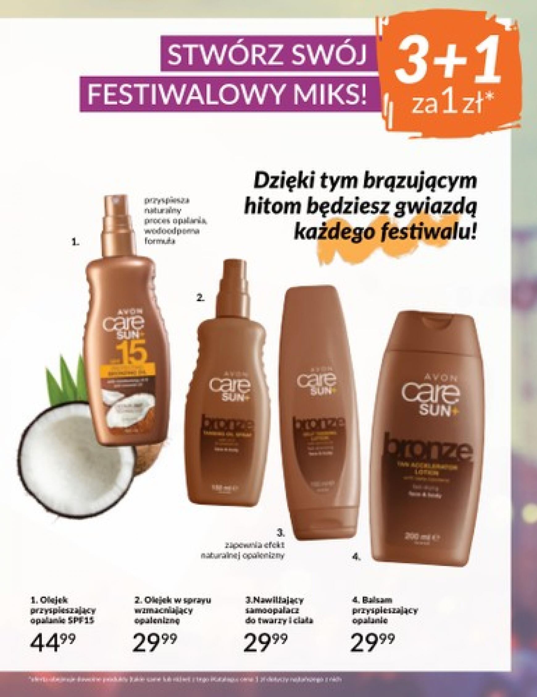 Avon - Festiwalowe okazje gazetka aktualna ważna od 01.08. - 31.08. 23