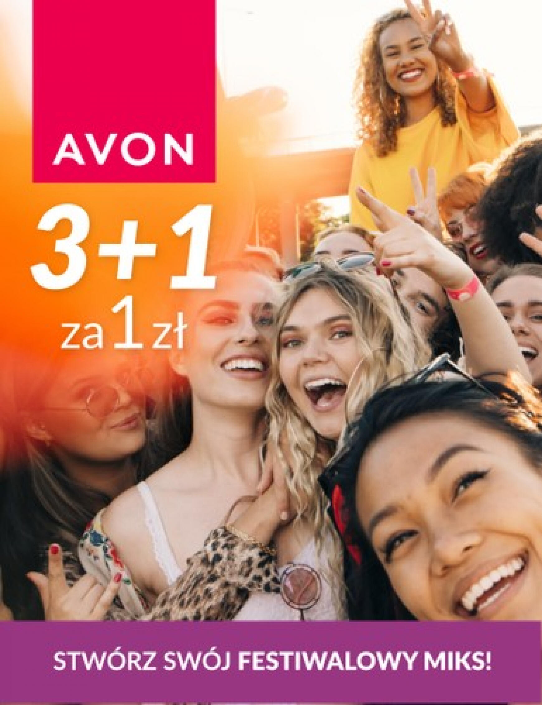 Avon - Festiwalowe okazje gazetka aktualna ważna od 01.08. - 31.08. 1