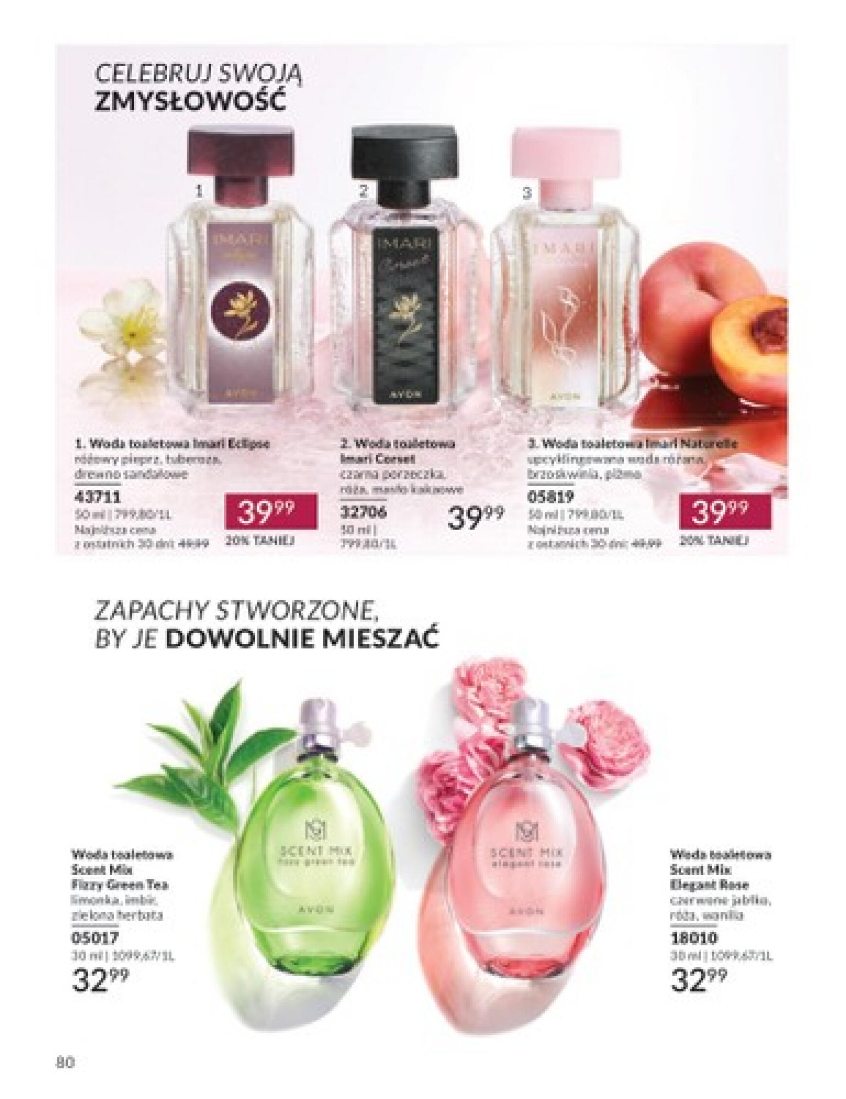 Avon gazetka aktualna ważna od 01.08. - 31.08. 80