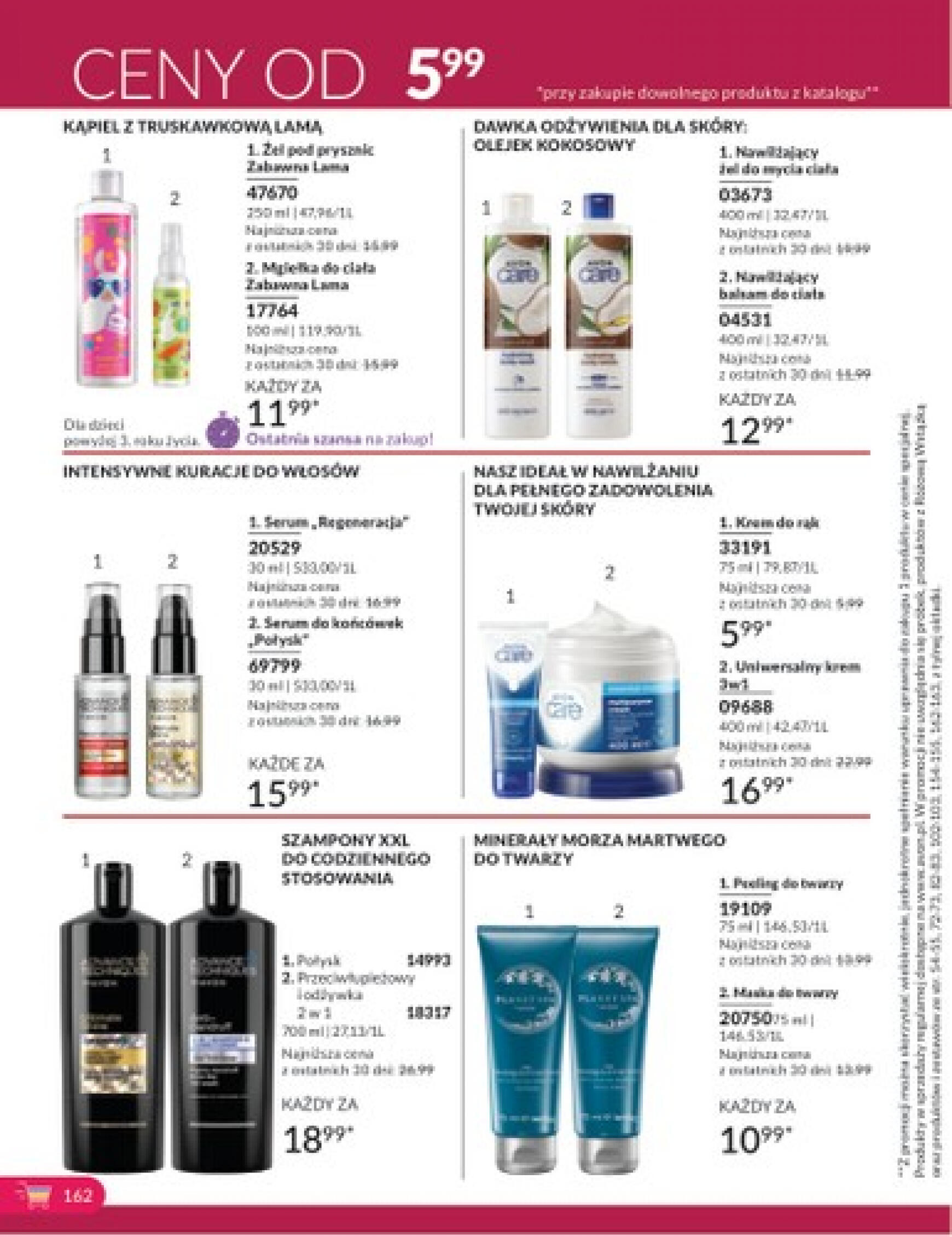 Avon gazetka aktualna ważna od 01.08. - 31.08. 162