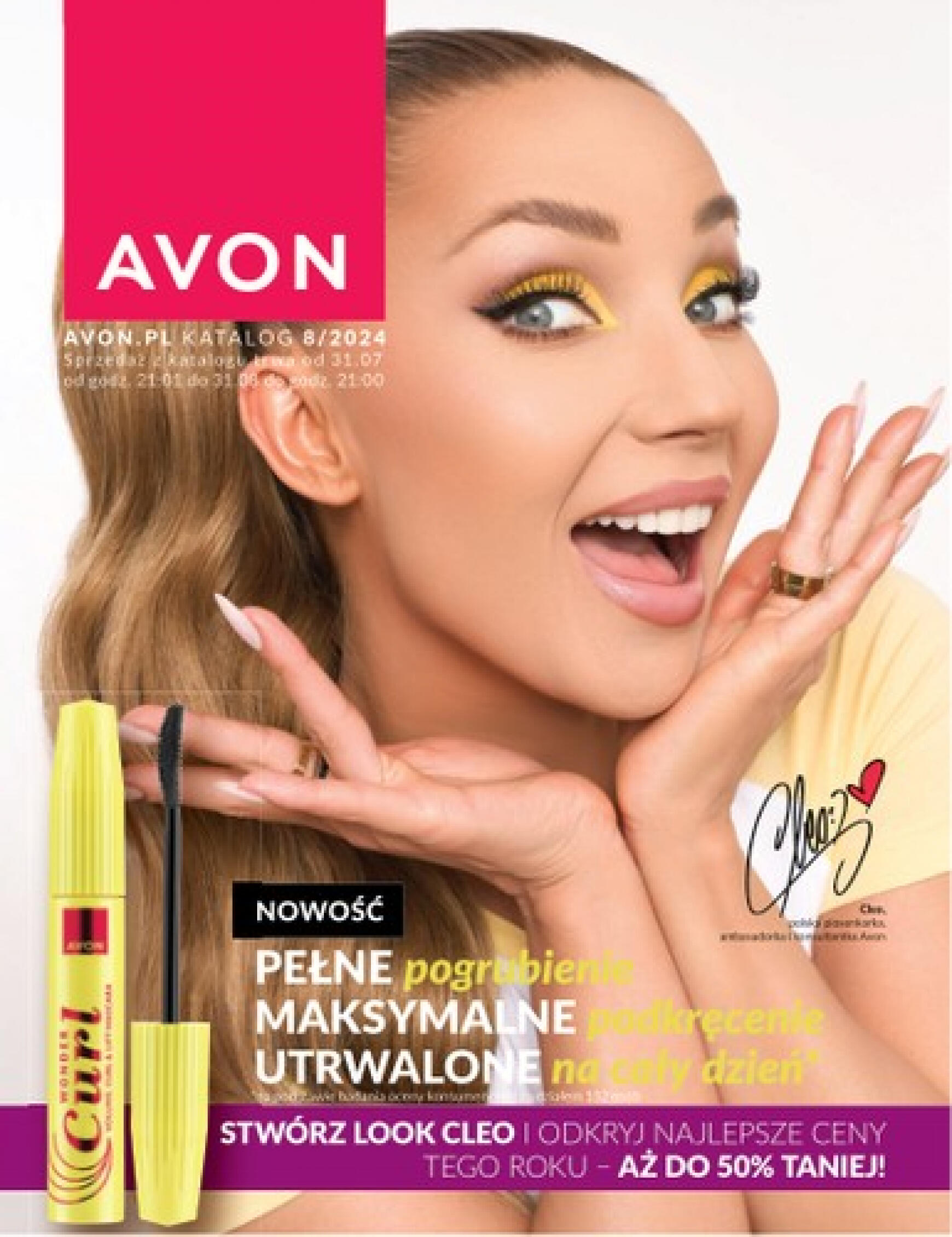 Avon gazetka aktualna ważna od 01.08. - 31.08. 1